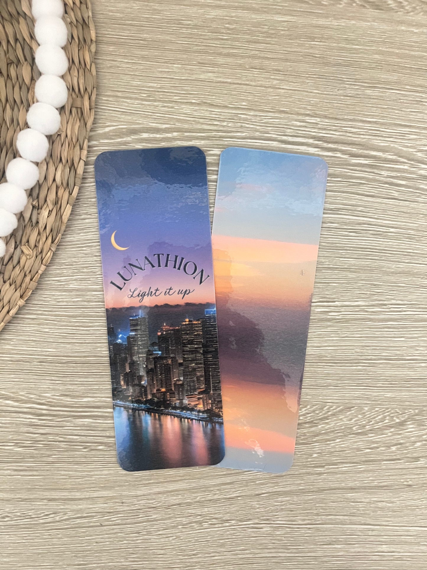 Lunathion Light it Up | Sarah J Maas Book Worlds Laminated Bookmark