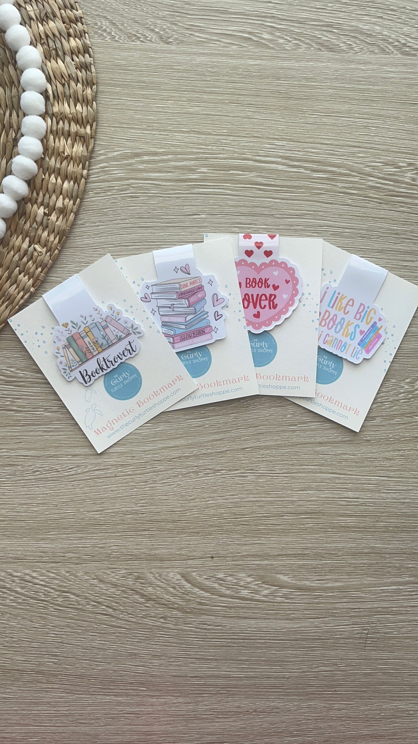 I Like Big Books Bookish Magnetic Bookmark