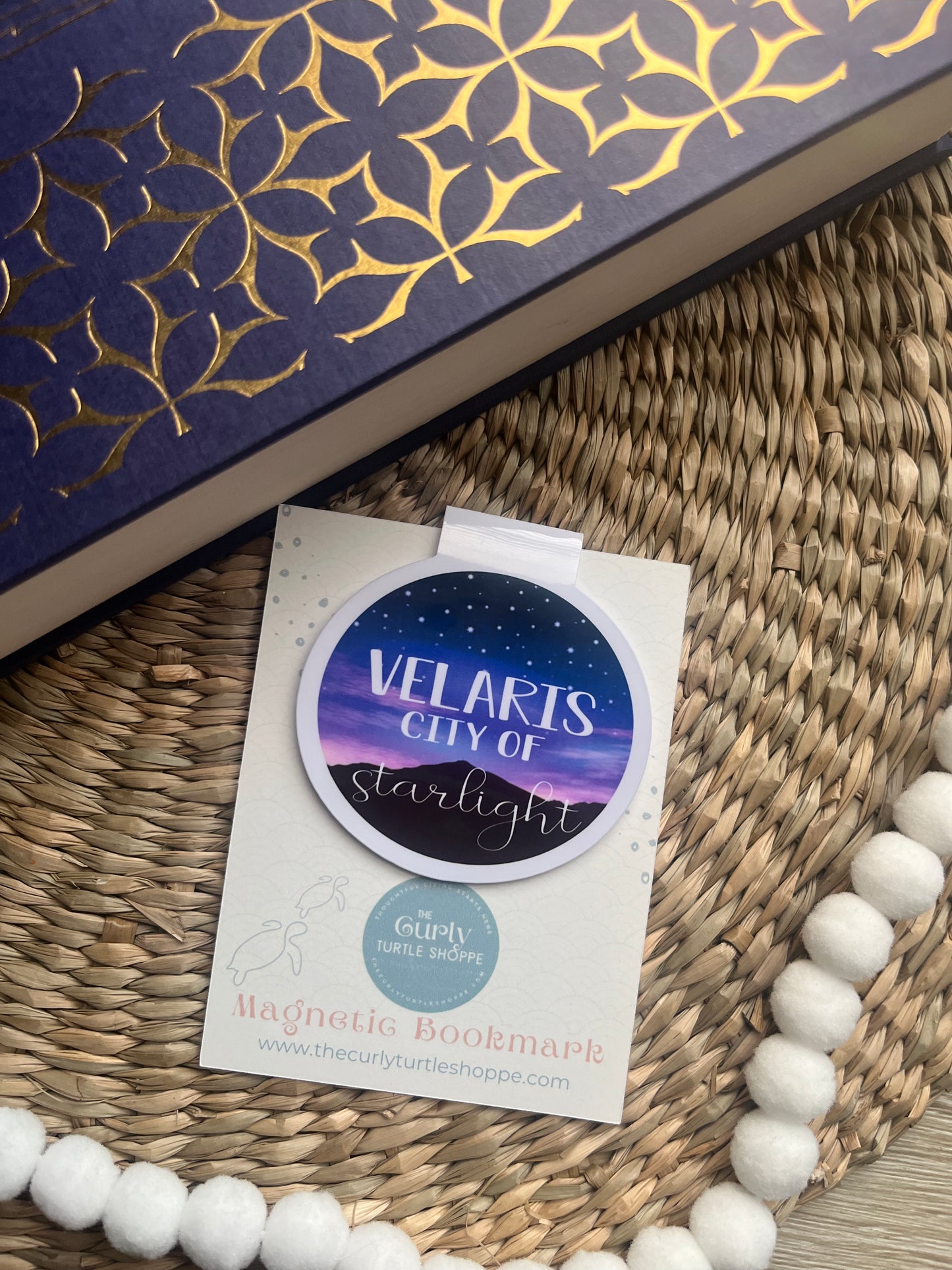 Velaris City of Starlight Magnetic Bookmark | Sarah J Maas ACOTAR Magnetic Bookmark