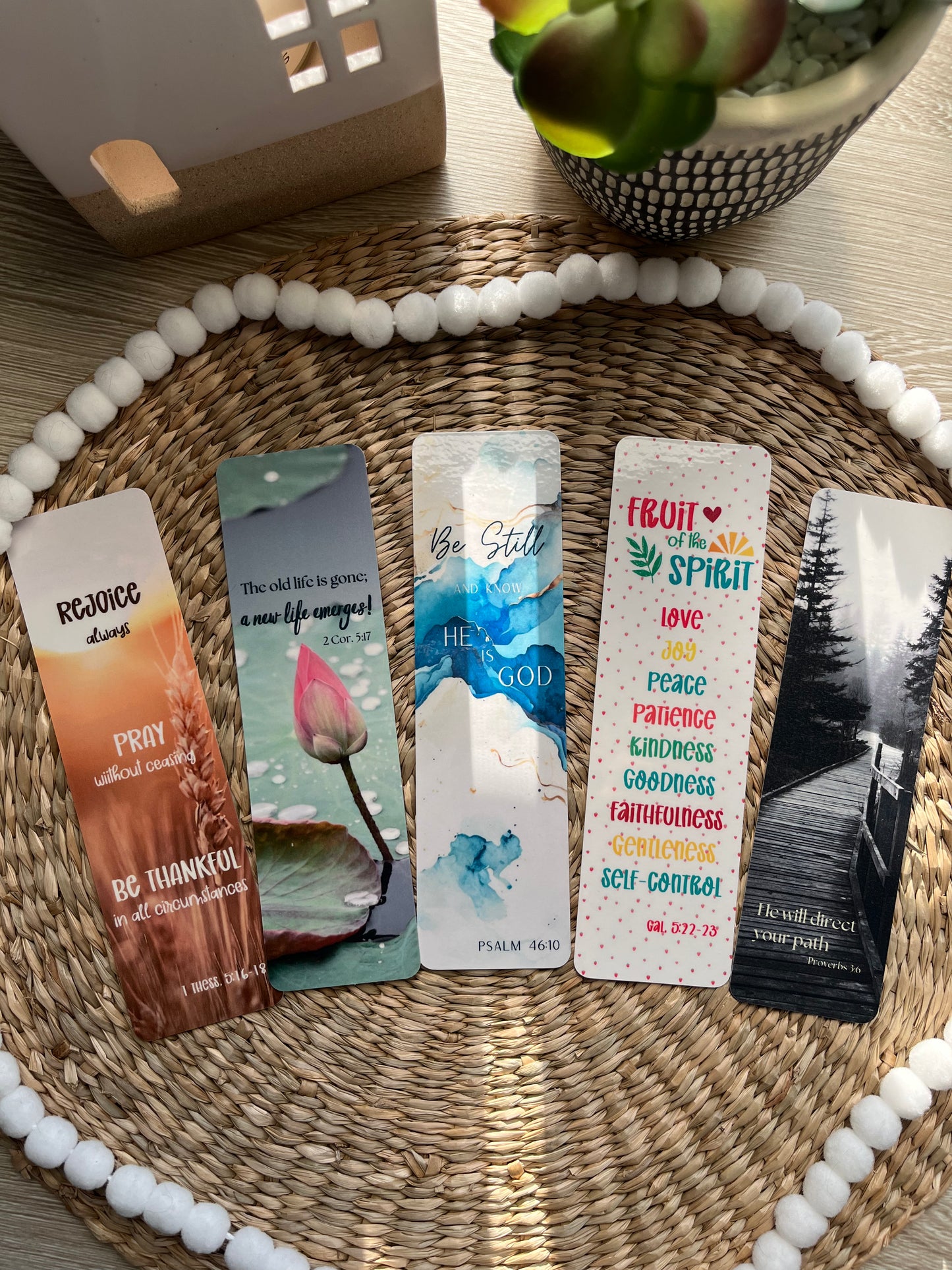 Be Still and Know Bible Verse Bookmark