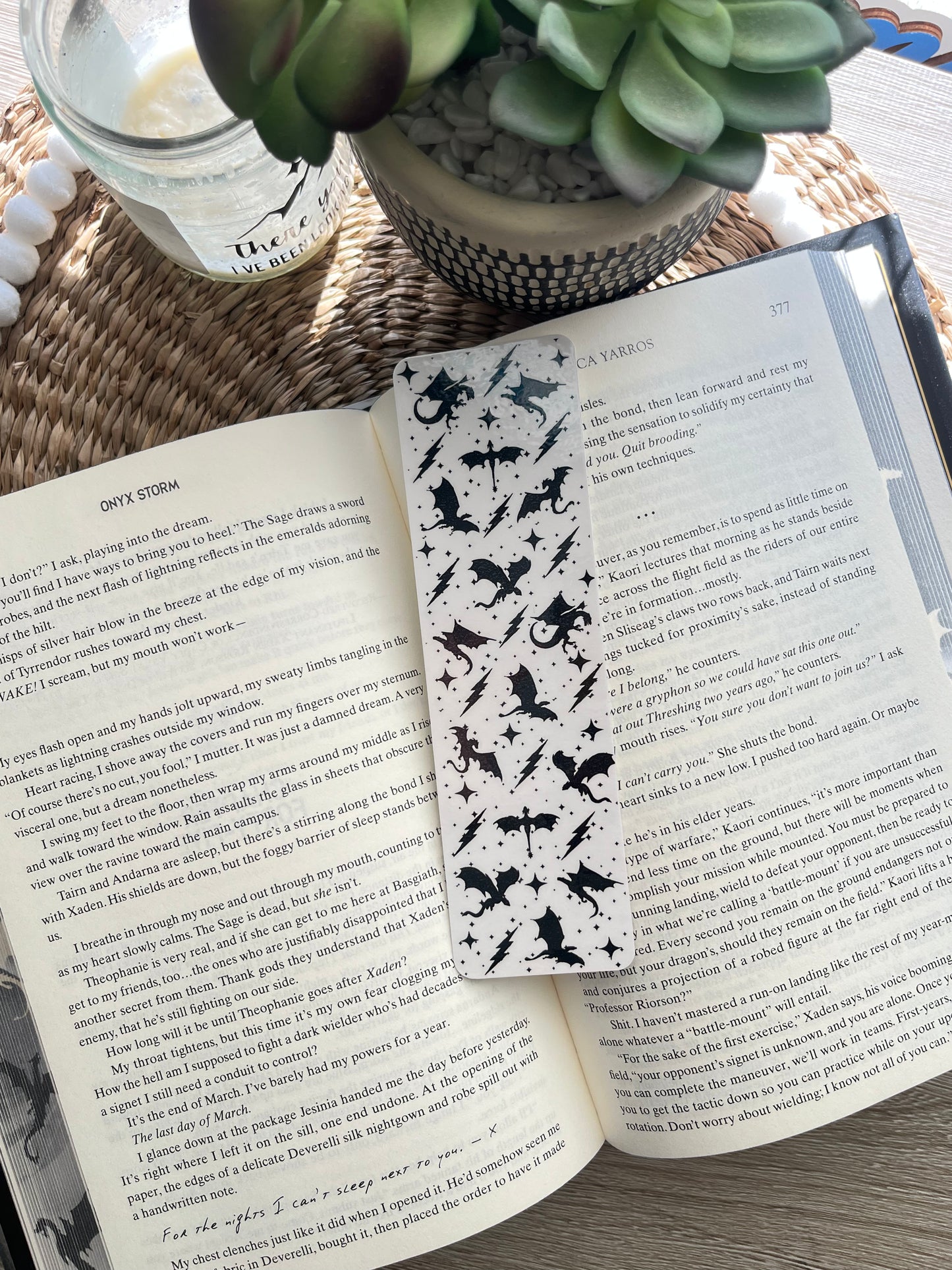 Dragons & Lightning Bookmark
