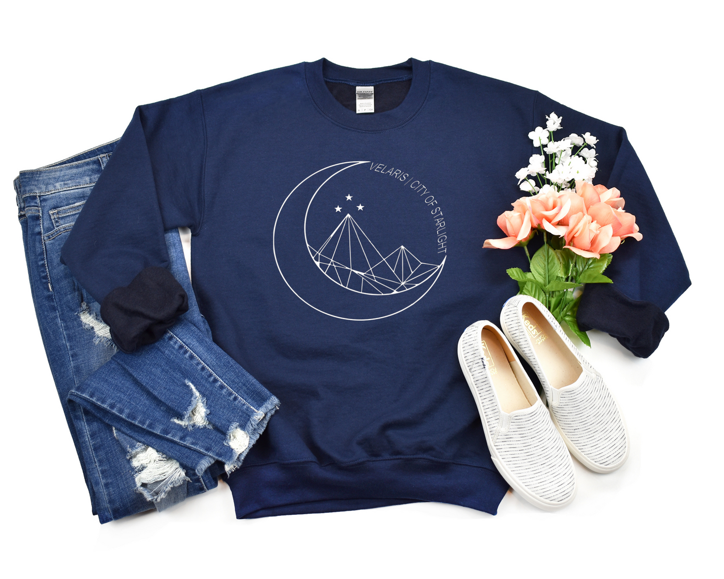 Velaris City of Starlight Sweatshirt | Officially Licensed Sarah J Maas ACOTAR Sweatshirt