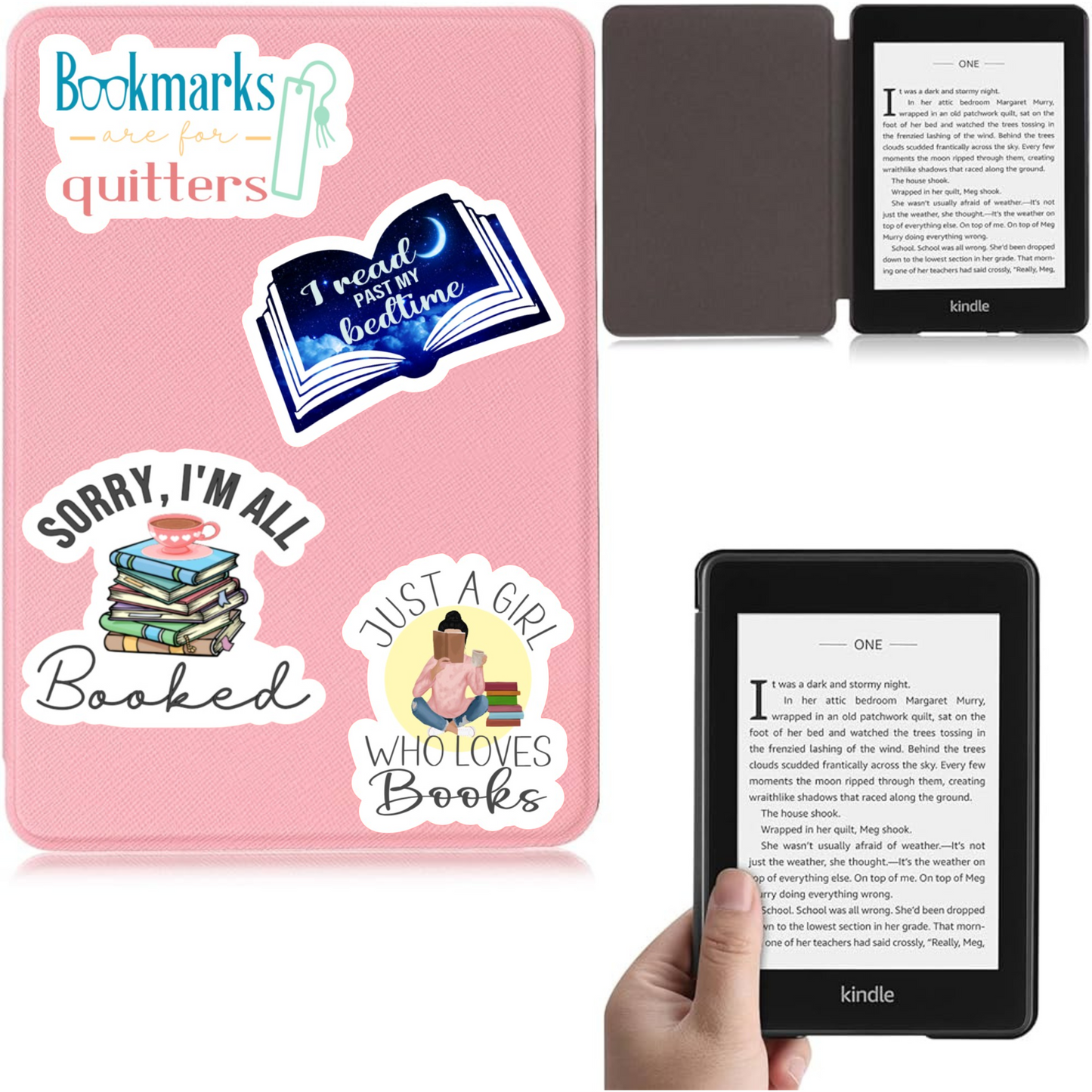 Bookmarks are for Quitters Sticker