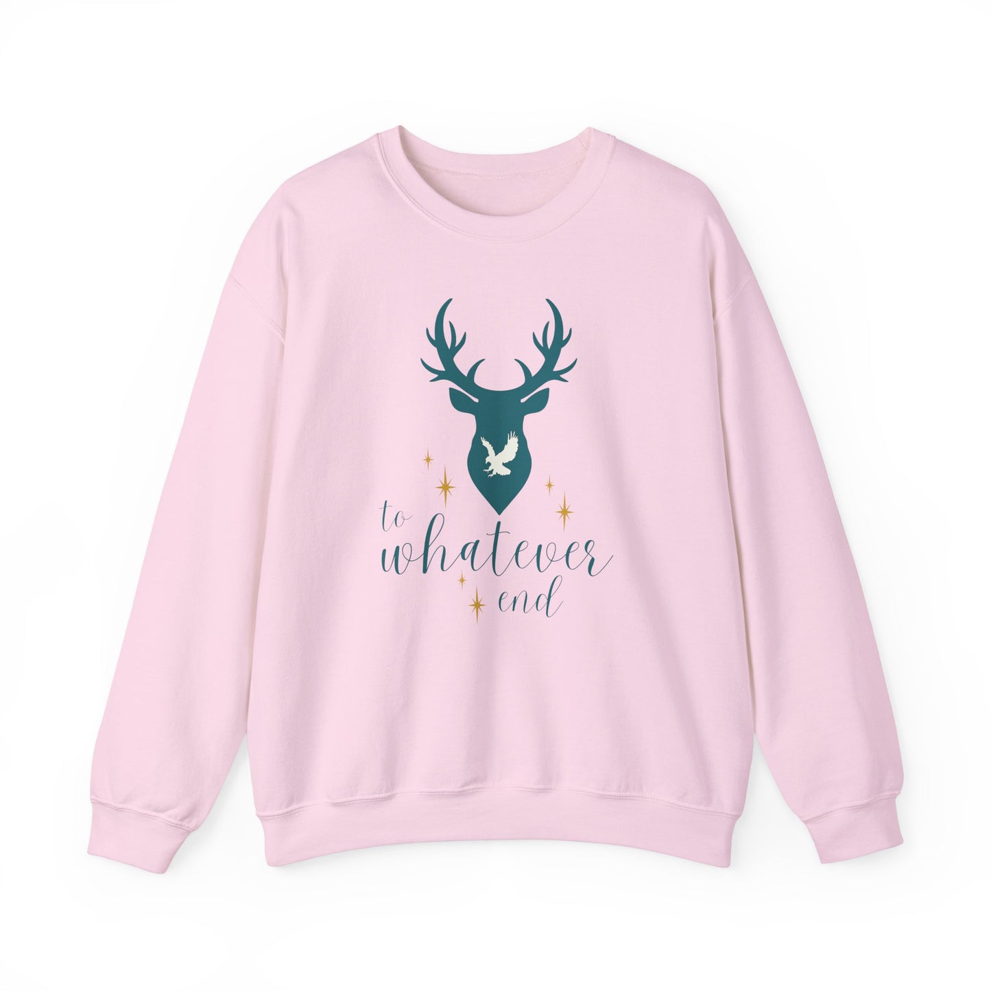 OFFICIALLY LICENSED Sarah J Maas Throne of Glass "To Whatever End" Crewneck Sweatshirt