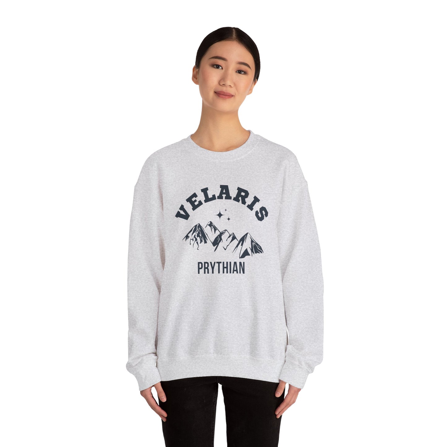 OFFICIALLY LICENSED SJM ACOTAR merch - Velaris Pyrthian Unisex Heavy Crewneck Sweatshirt