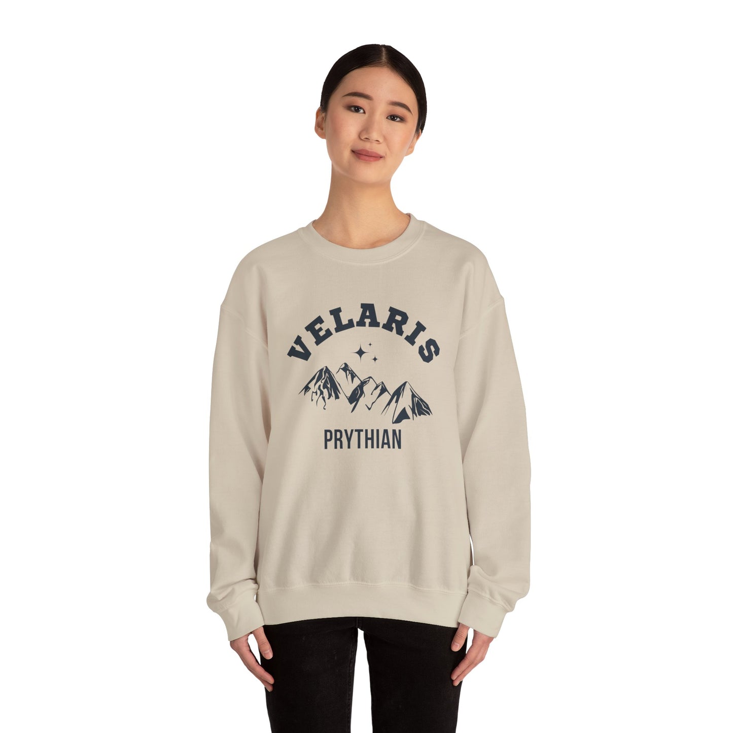 OFFICIALLY LICENSED SJM ACOTAR merch - Velaris Pyrthian Unisex Heavy Crewneck Sweatshirt