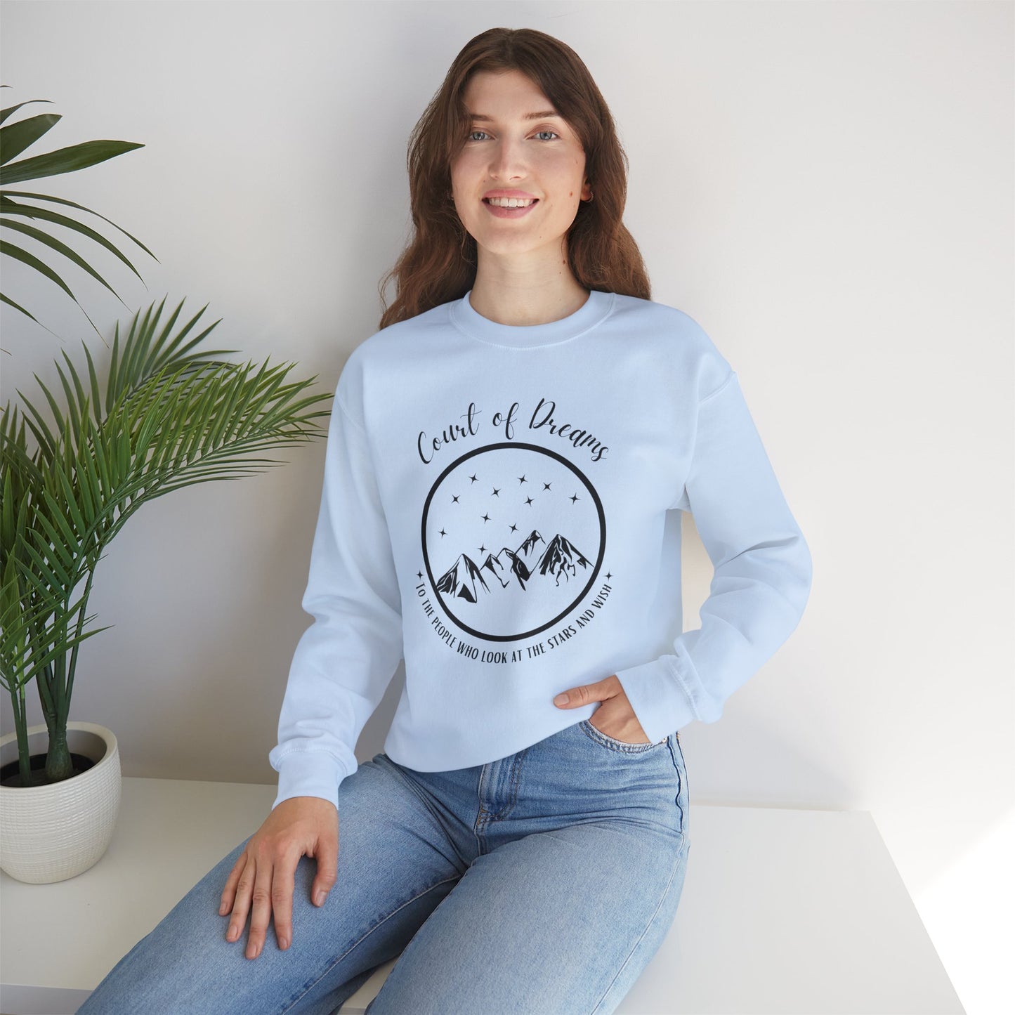 OFFICIALLY LICENSED SJM ACOTAR merch - Court of Dreams Crewneck Sweatshirt