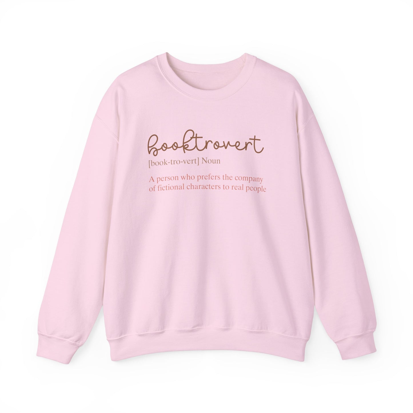 Booktovert Definition Sweatshirt - Funny Bookish Gift for Readers