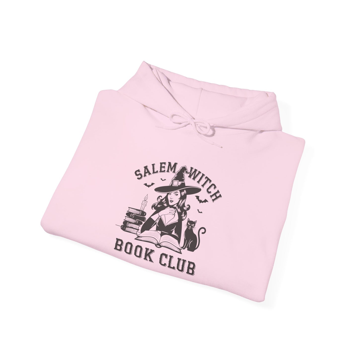 Salem Witch Book Club Hoodie - Cozy Sweatshirt for Readers, Witchy Gift, Book Lover Apparel, Halloween Vibes, Fall Fashion