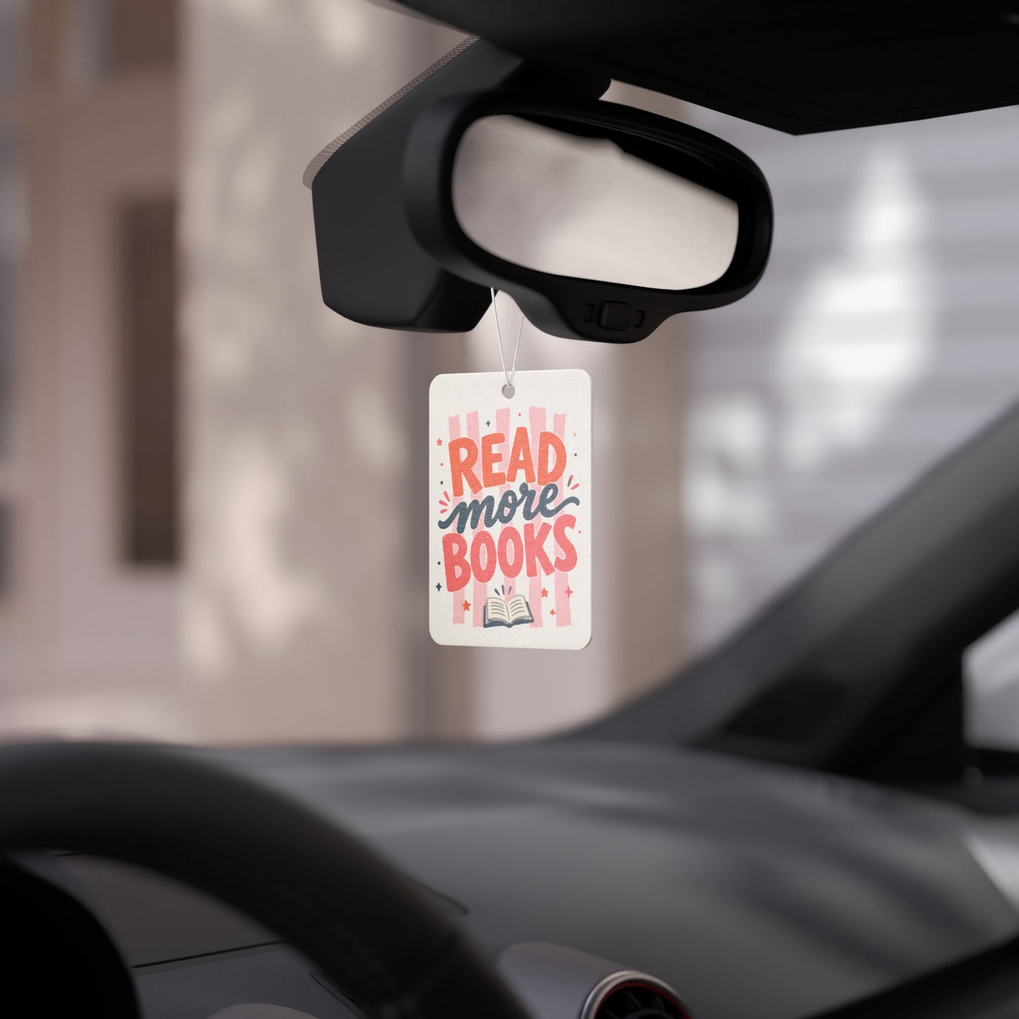 Read More Books Car Air Freshener – Literary Scented Auto Decor