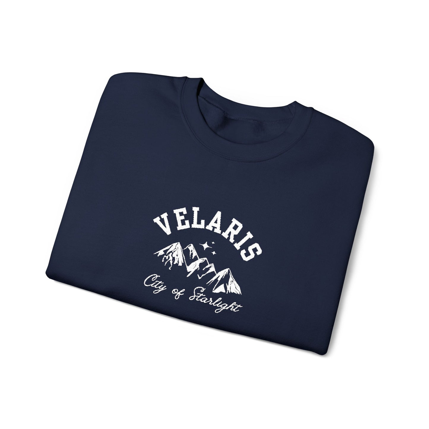 Velaris City of Starlight ACOTAR Embroidered Crewneck Sweatshirt