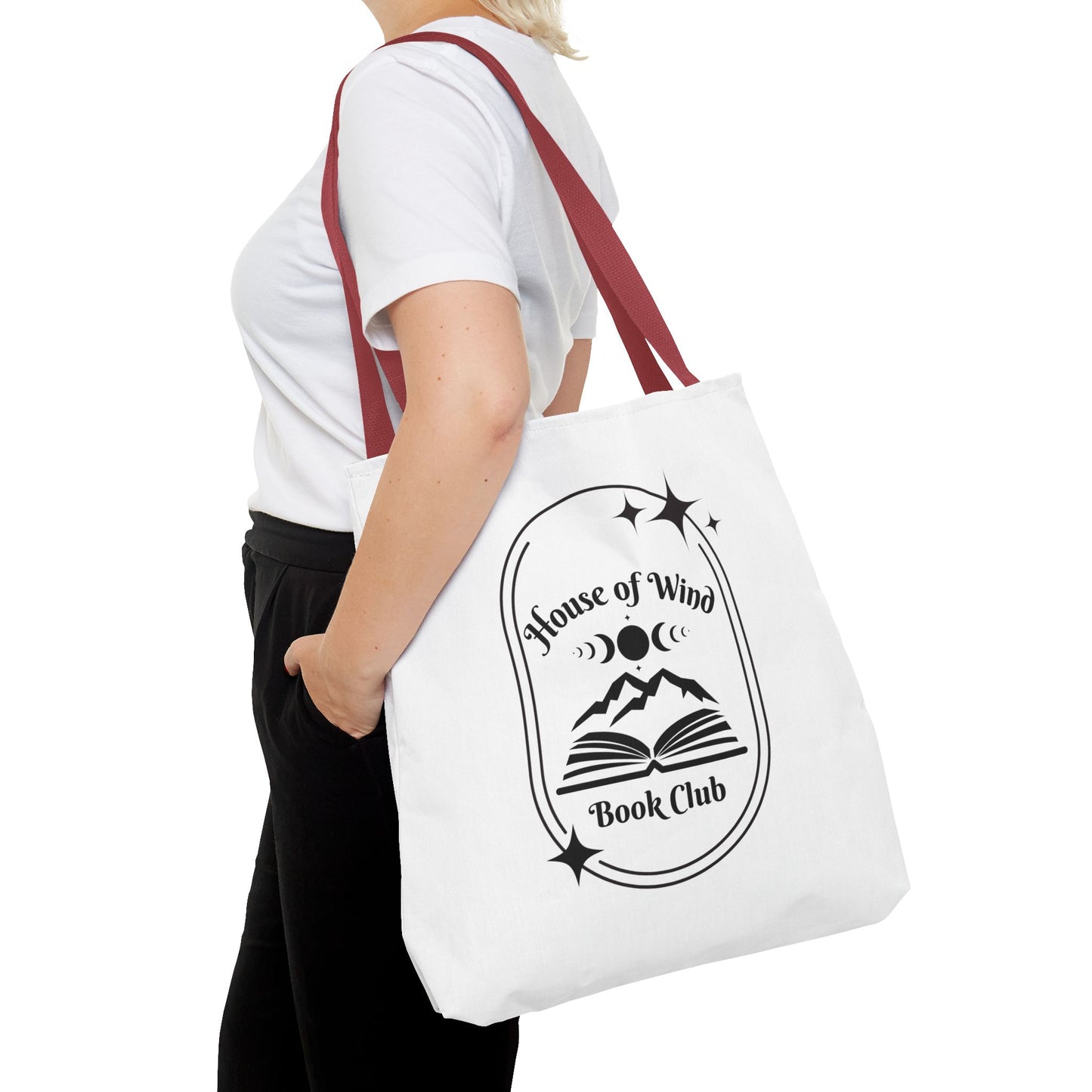 OFFICIALLY LICENSED SJM ACOTAR Merch - House of Wind Book Club Tote Bag - Stylish Canvas Carryall for Book Lovers