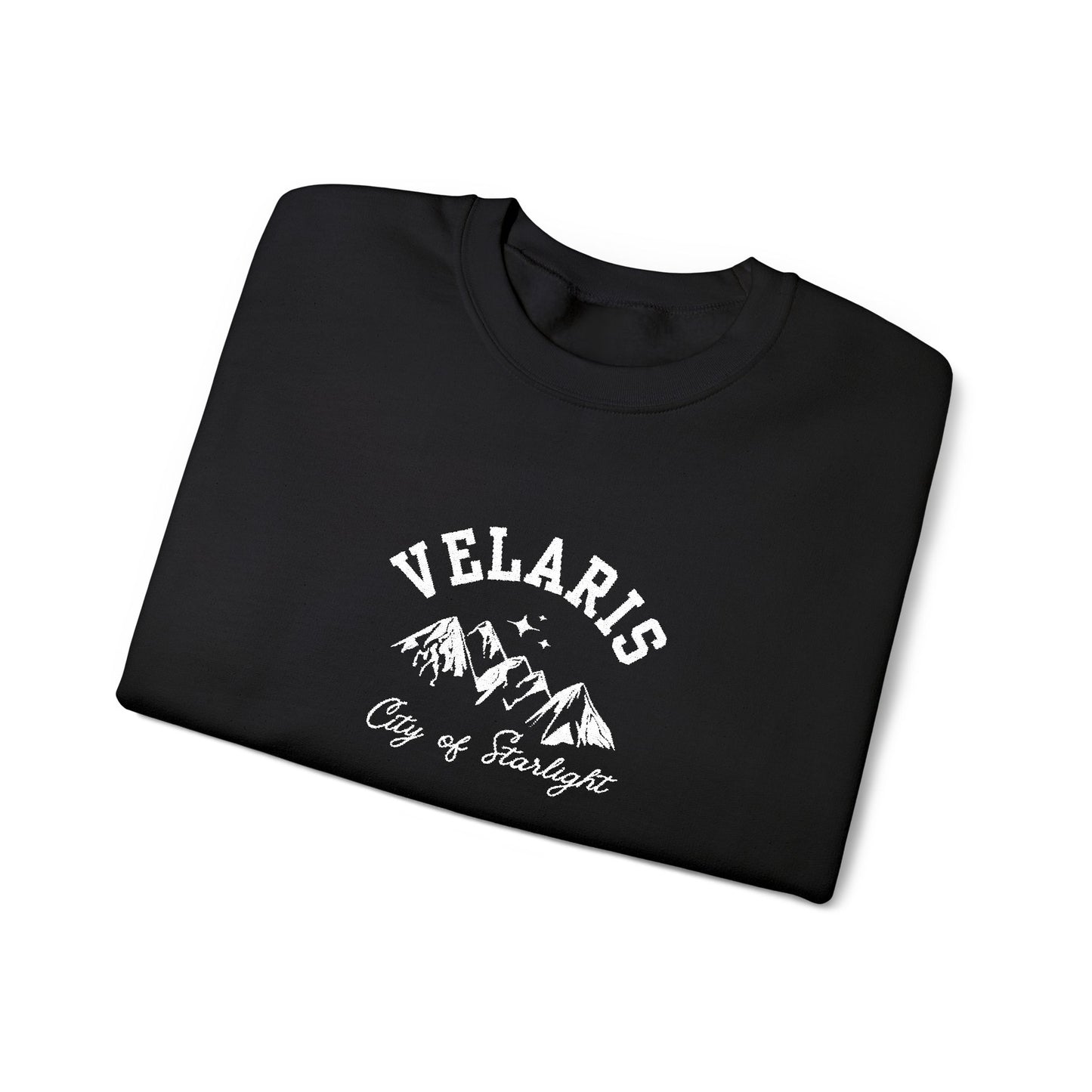 Velaris City of Starlight ACOTAR Embroidered Crewneck Sweatshirt