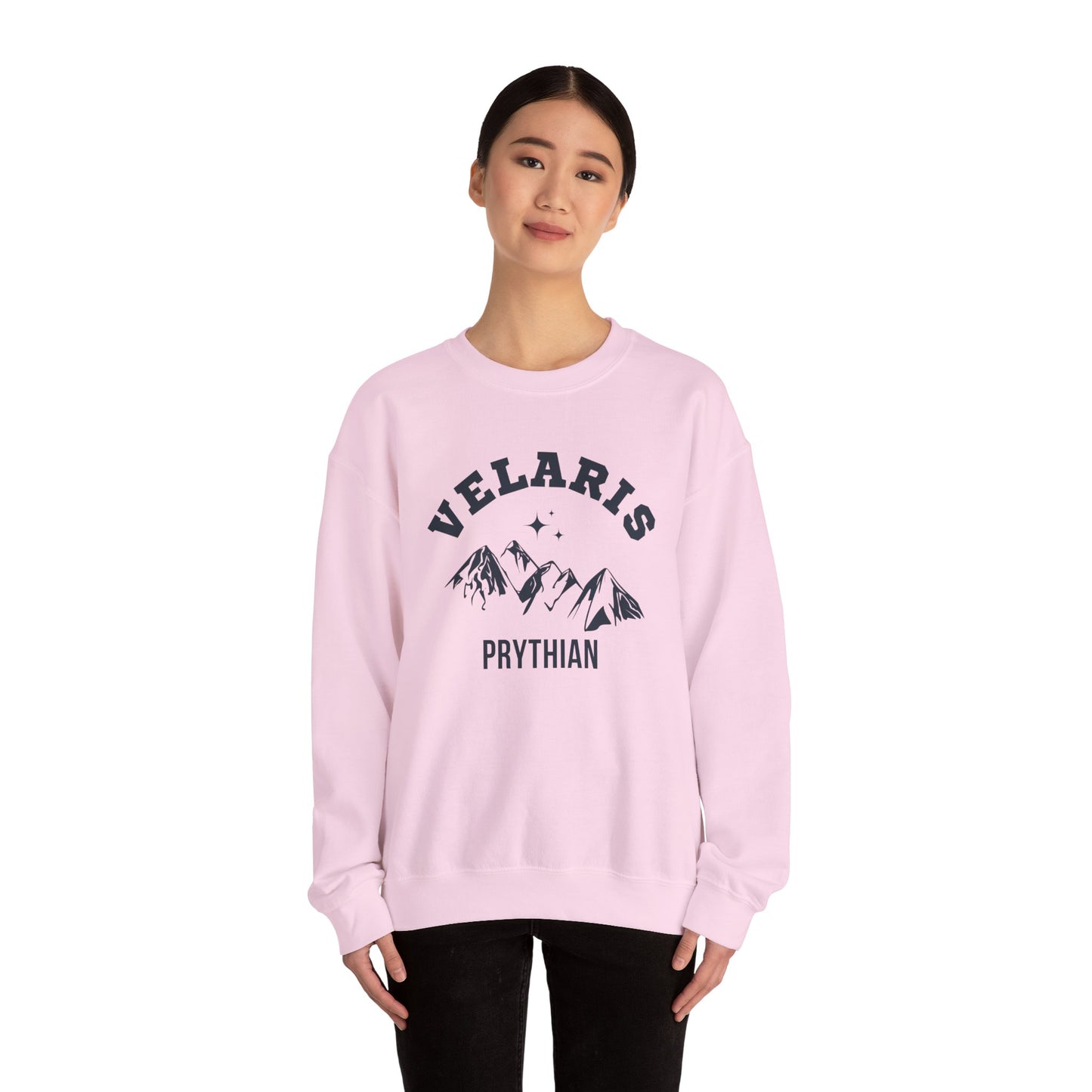 OFFICIALLY LICENSED SJM ACOTAR merch - Velaris Pyrthian Unisex Heavy Crewneck Sweatshirt