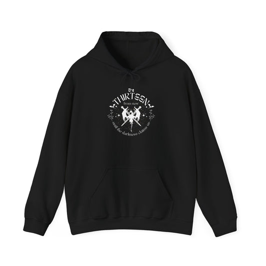 The Thirteen Black Hoodie | Sarah J Maas Throne of Glass Hoodie | Officially Licensed Sarah J Maas Hoodie