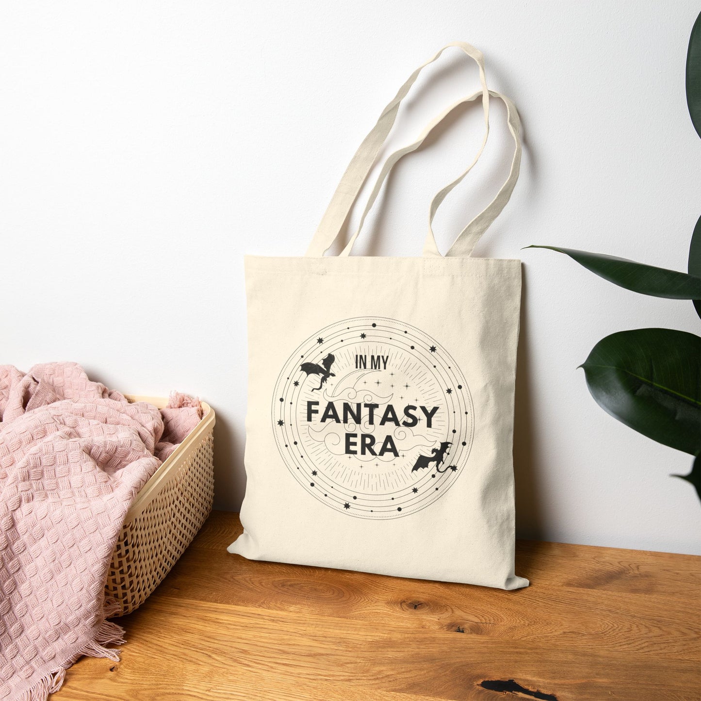 In My Fantasy Era - Dragons Canvas Tote Bag