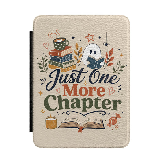 Just One More Chapter Cute Fall Theme Kindle Case