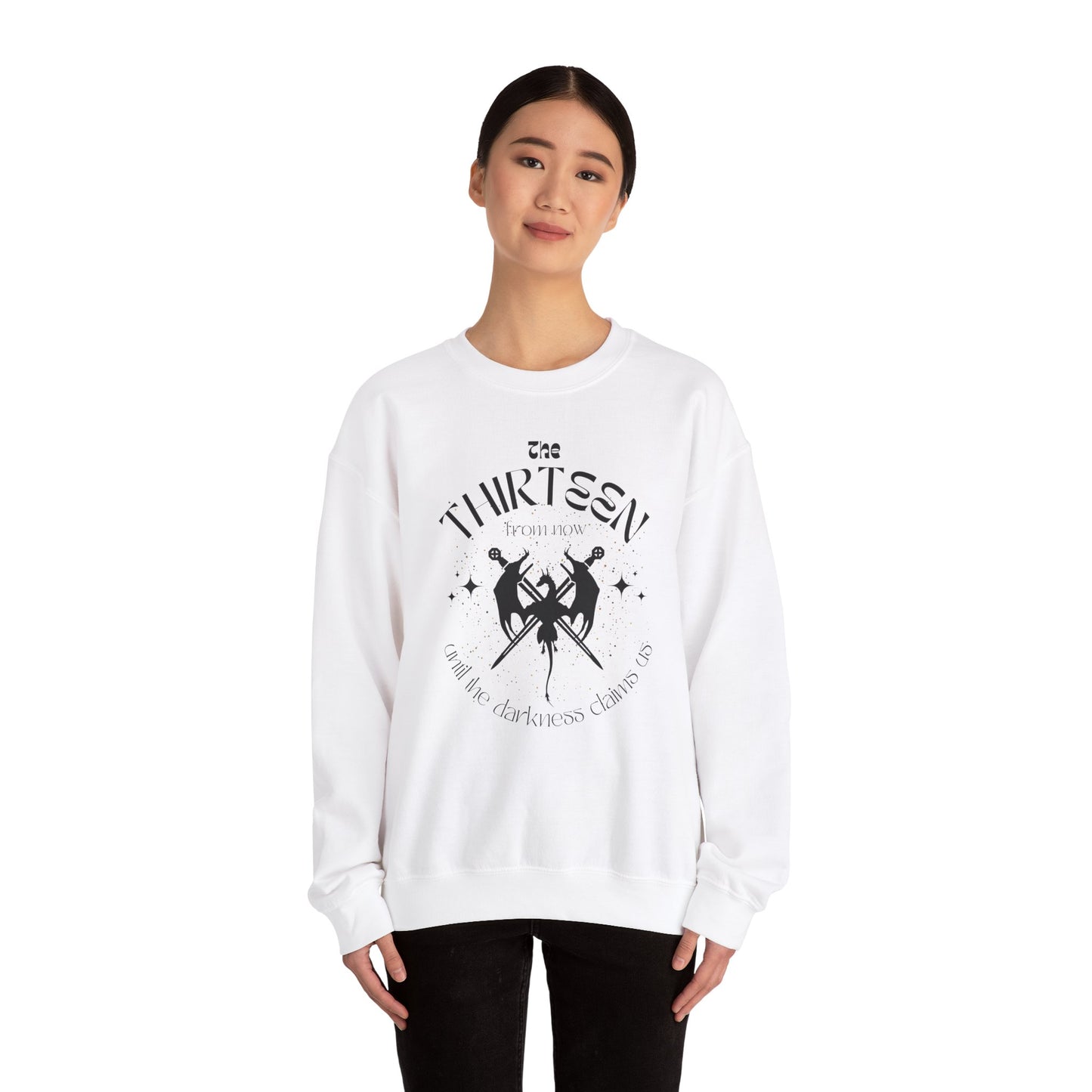 OFFICIALLY LICENSED The Thirteen - Sarah J Maas Throne of Glass Light Colors Sweatshirt