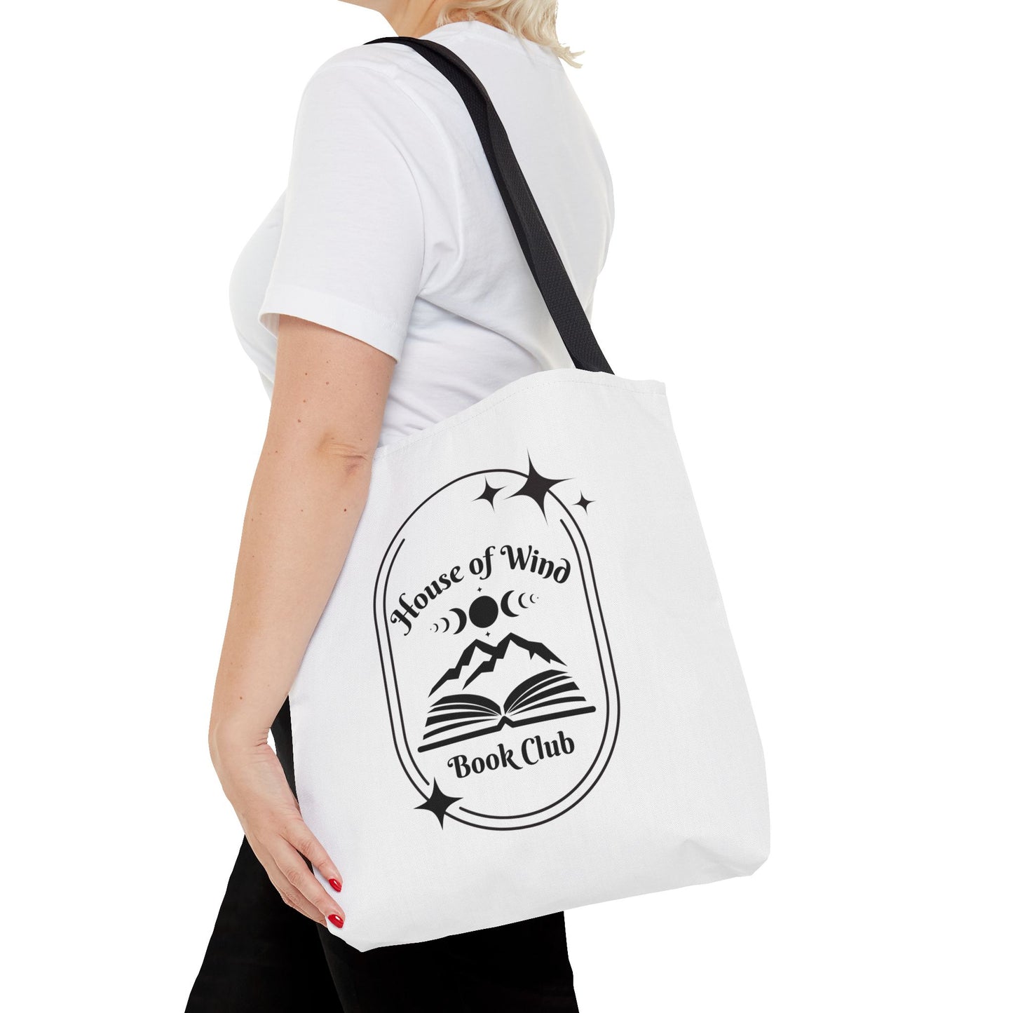 OFFICIALLY LICENSED SJM ACOTAR Merch - House of Wind Book Club Tote Bag - Stylish Canvas Carryall for Book Lovers