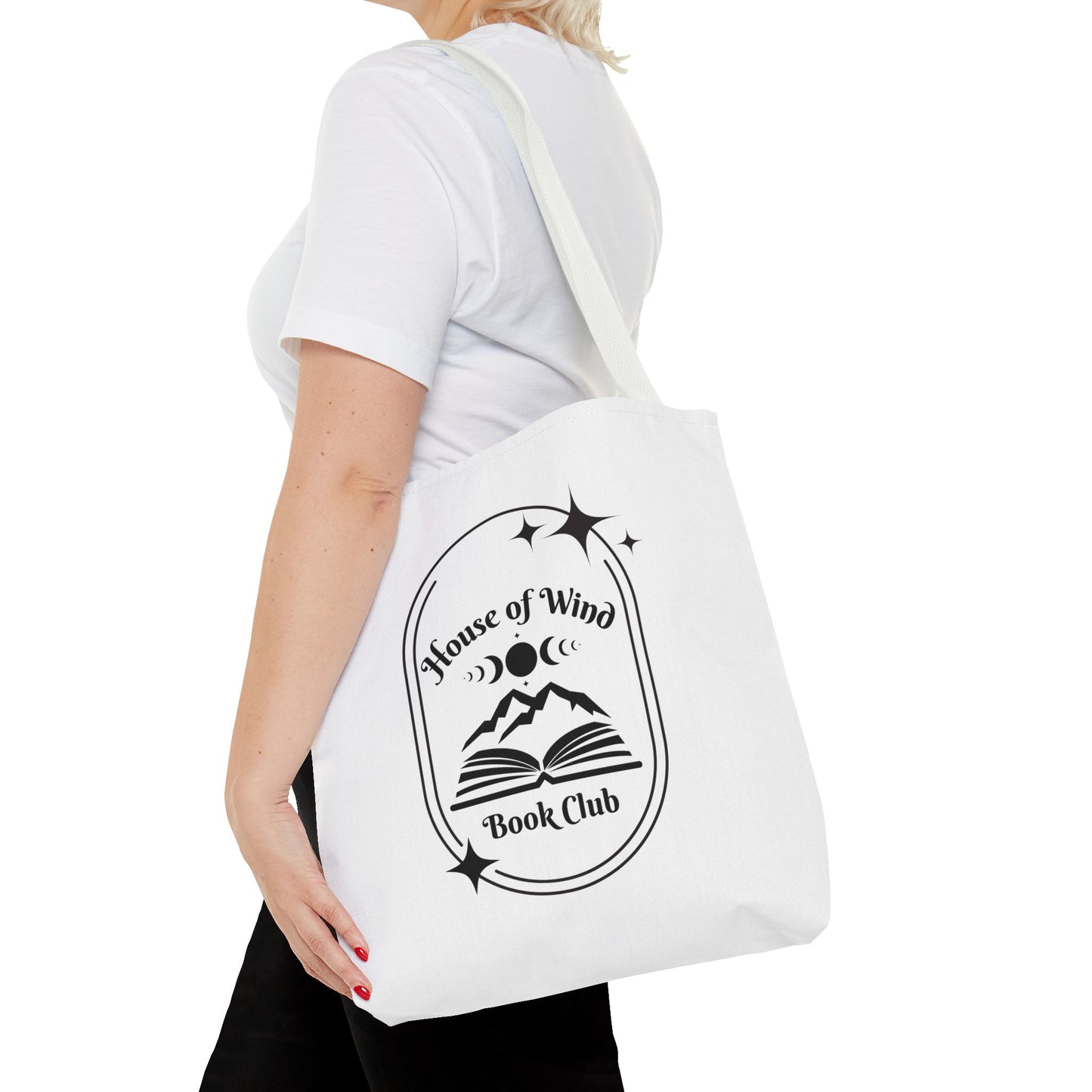 OFFICIALLY LICENSED SJM ACOTAR Merch - House of Wind Book Club Tote Bag - Stylish Canvas Carryall for Book Lovers