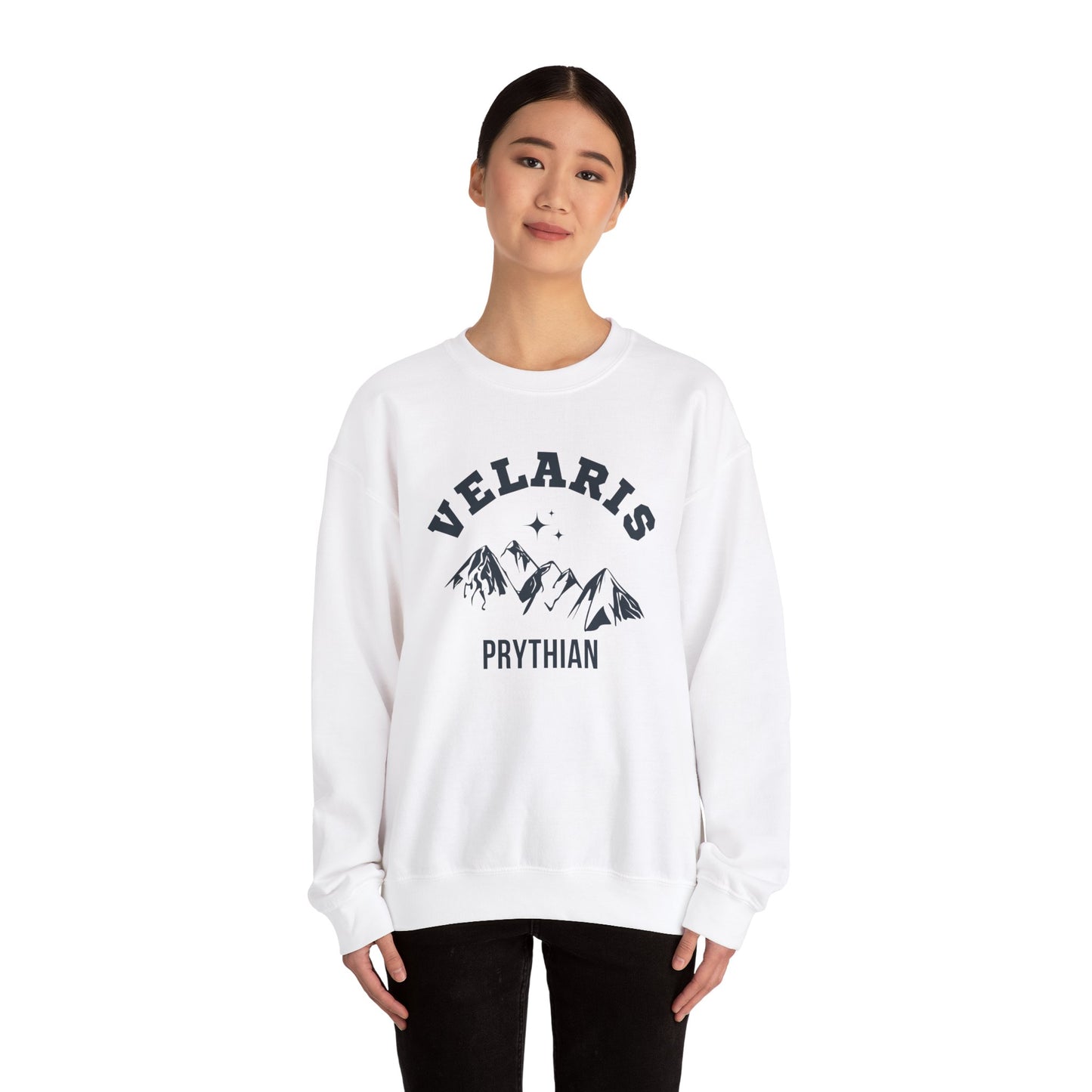 OFFICIALLY LICENSED SJM ACOTAR merch - Velaris Pyrthian Unisex Heavy Crewneck Sweatshirt