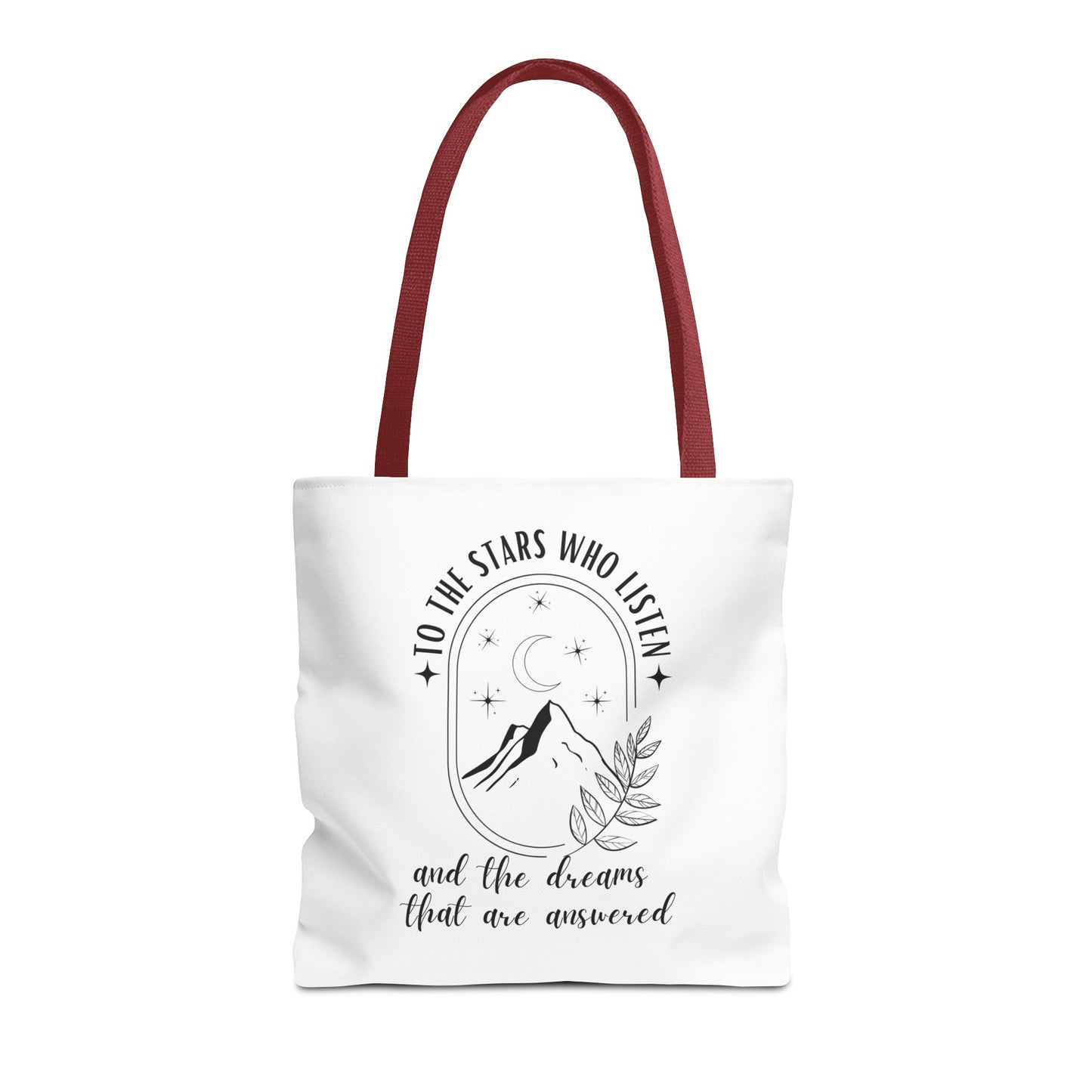 OFFICIALLY LICENSED SJM ACOTAR Merch - To the Stars Who Listen - Stylish Canvas Tote Bag for Dreamers