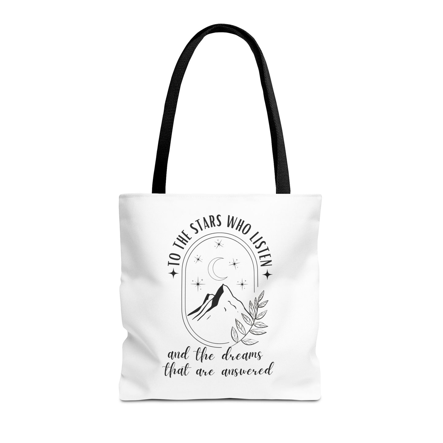 OFFICIALLY LICENSED SJM ACOTAR Merch - To the Stars Who Listen - Stylish Canvas Tote Bag for Dreamers