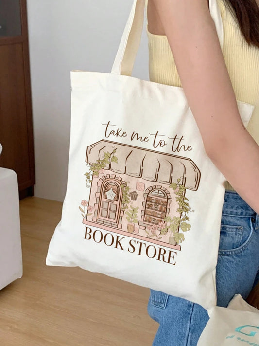 Take Me to the Bookstore Tote