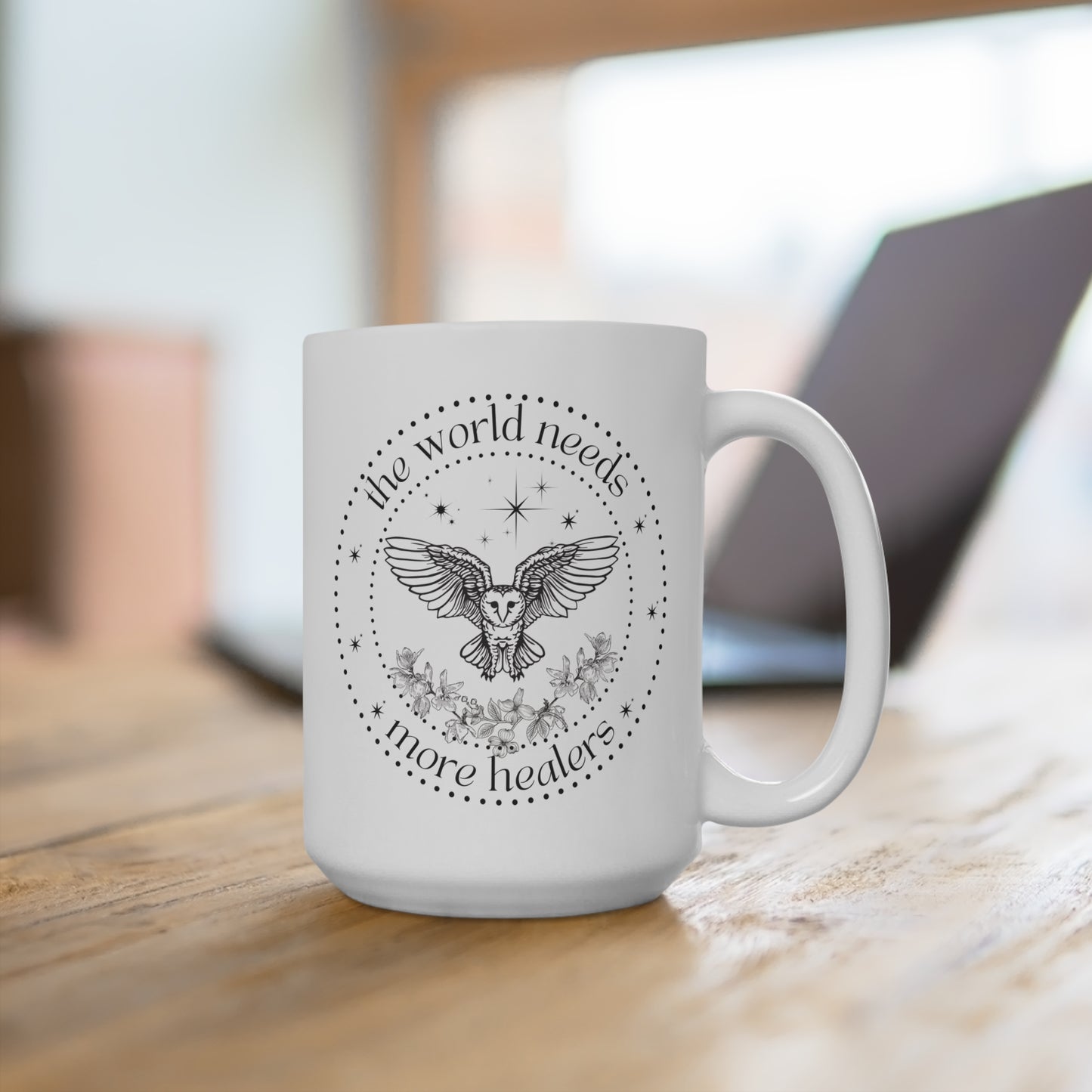 The World Needs More Healers | Throne of Glass Inspired Design | Tower of Dawn 15oz Mug
