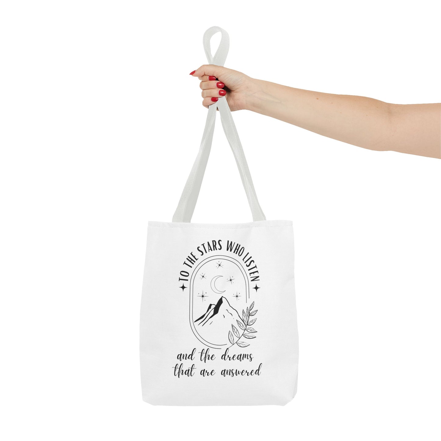 OFFICIALLY LICENSED SJM ACOTAR Merch - To the Stars Who Listen - Stylish Canvas Tote Bag for Dreamers