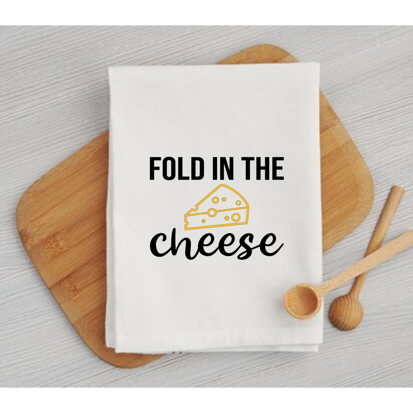 Fold In The Cheese Dish Towel