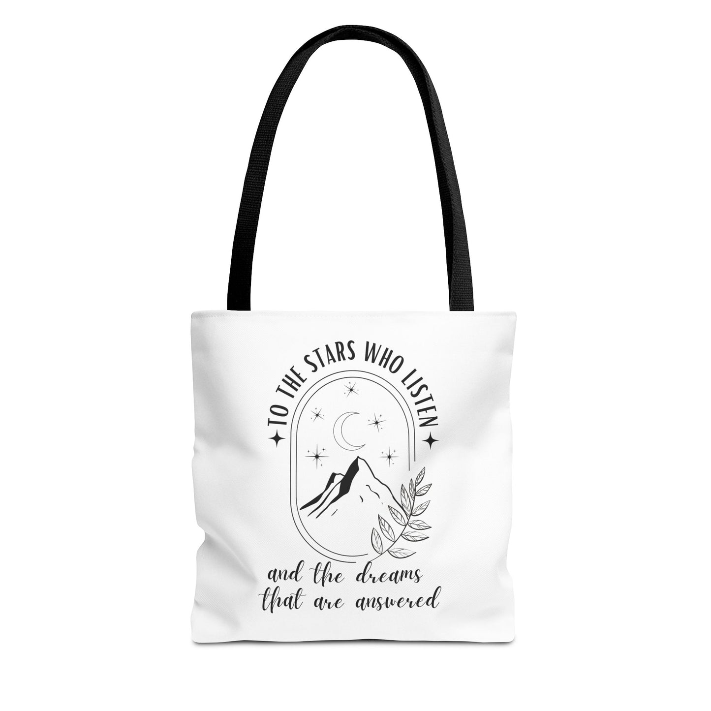 OFFICIALLY LICENSED SJM ACOTAR Merch - To the Stars Who Listen - Stylish Canvas Tote Bag for Dreamers