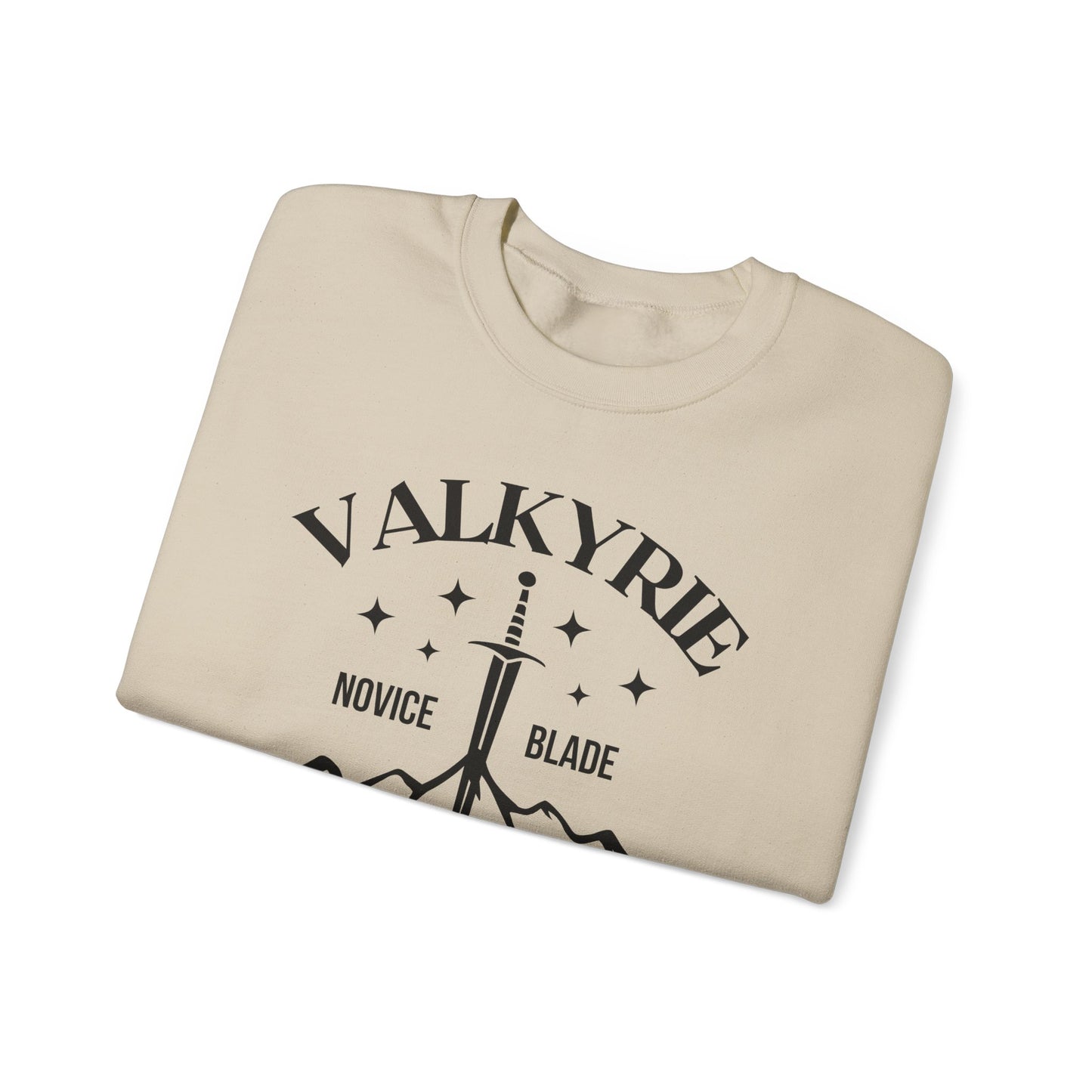 OFFICIALLY LICENSED SJM ACOTAR Merch - Valkyrie in Training Unisex Crewneck Sweatshirt