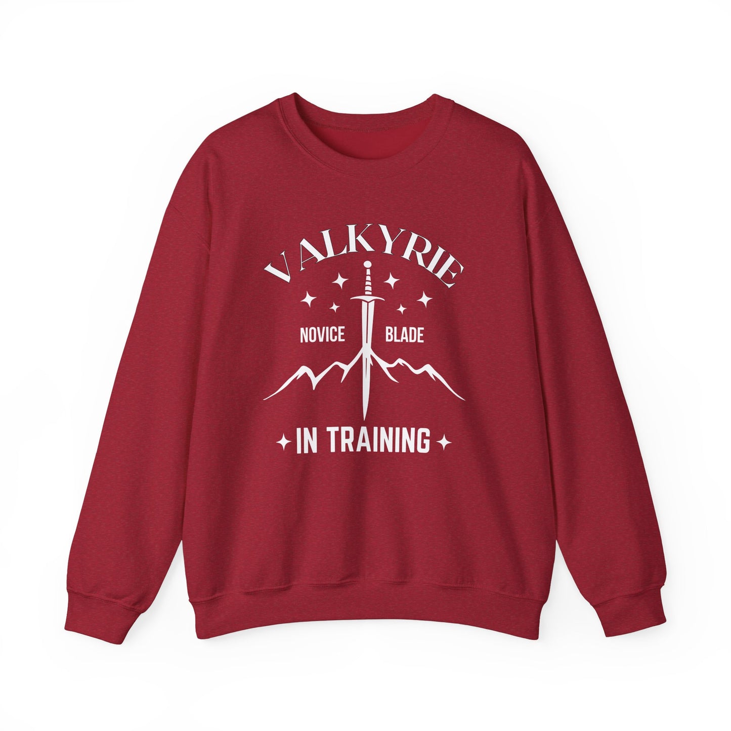 OFFICIALLY LICENSED SJM ACOTAR Merch - Valkyrie in Training Unisex Crewneck Sweatshirt