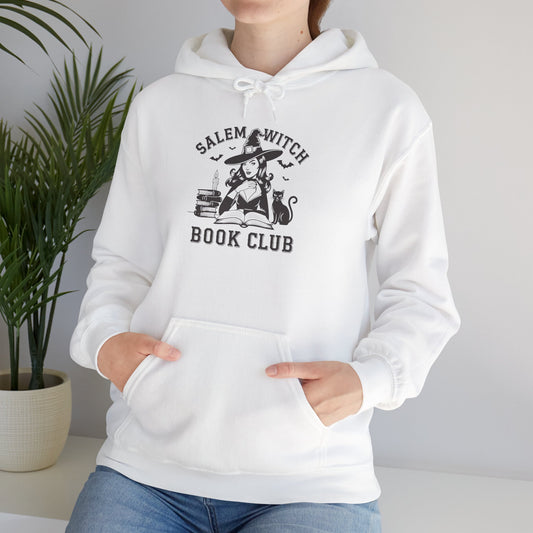 Salem Witch Book Club Hoodie - Cozy Sweatshirt for Readers, Witchy Gift, Book Lover Apparel, Halloween Vibes, Fall Fashion