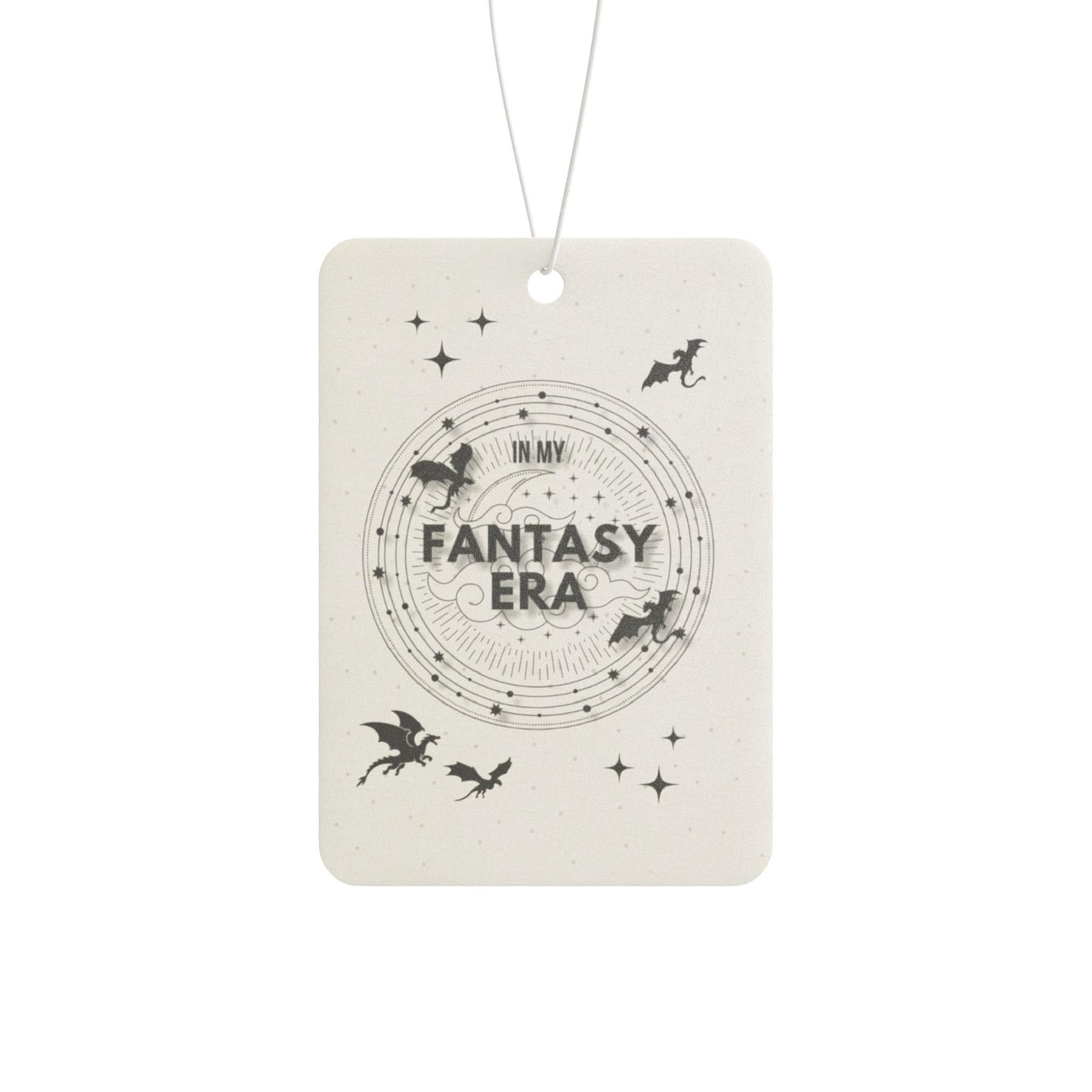 Fantasy Era Car Air Freshener – Vintage Magic Flying Creatures Scented Ornament