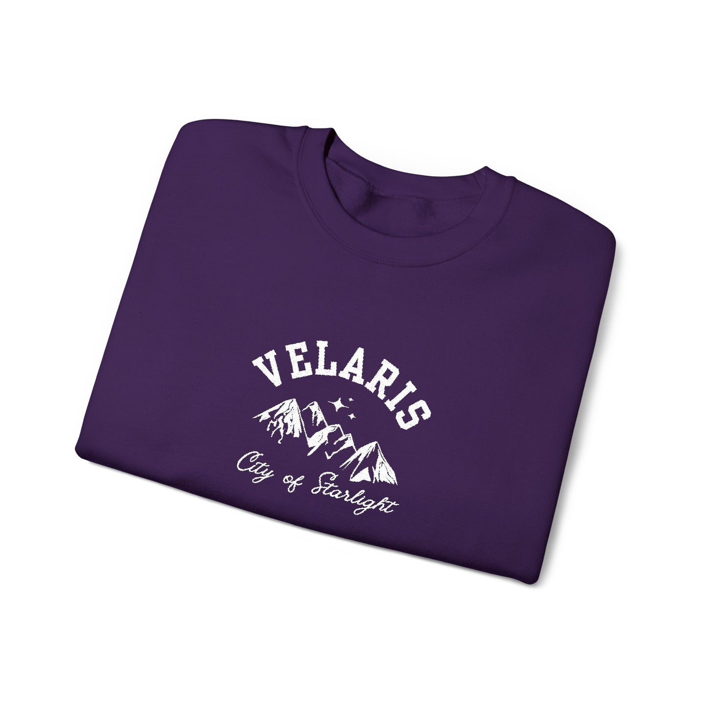 Velaris City of Starlight ACOTAR Embroidered Crewneck Sweatshirt