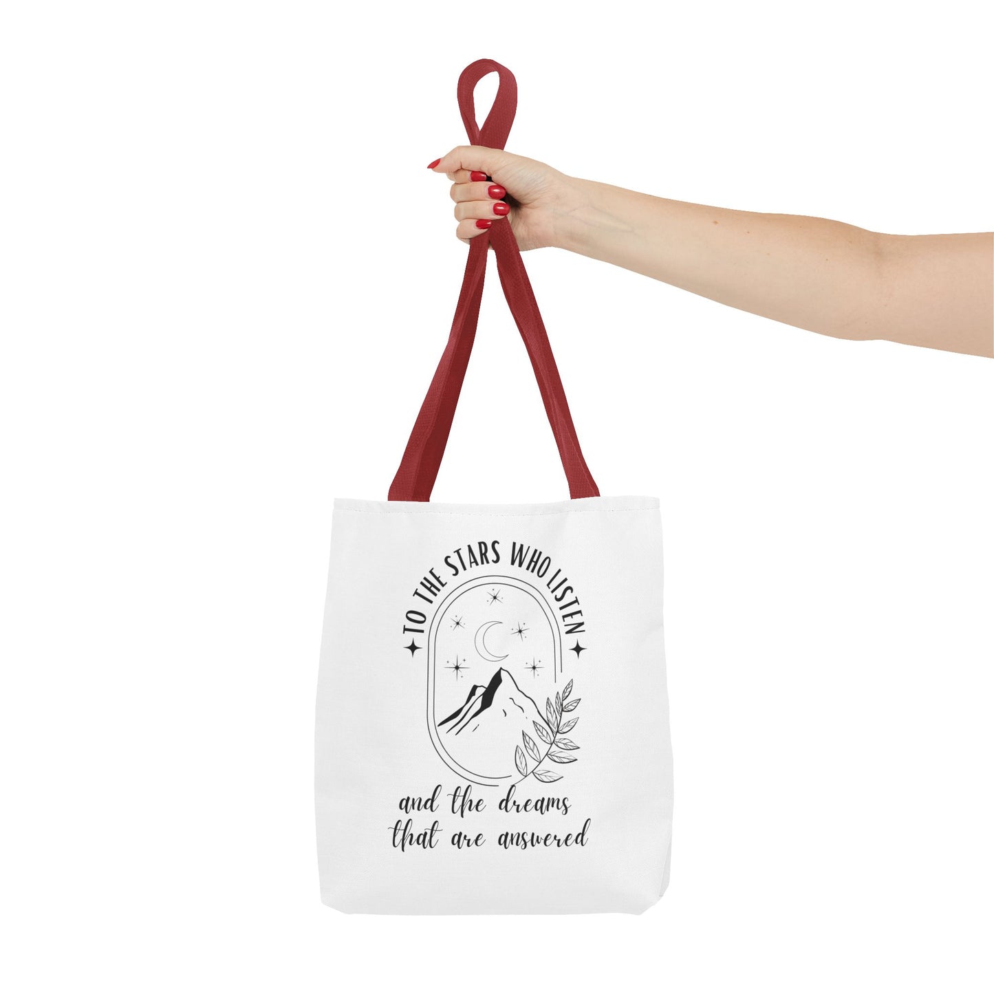 OFFICIALLY LICENSED SJM ACOTAR Merch - To the Stars Who Listen - Stylish Canvas Tote Bag for Dreamers