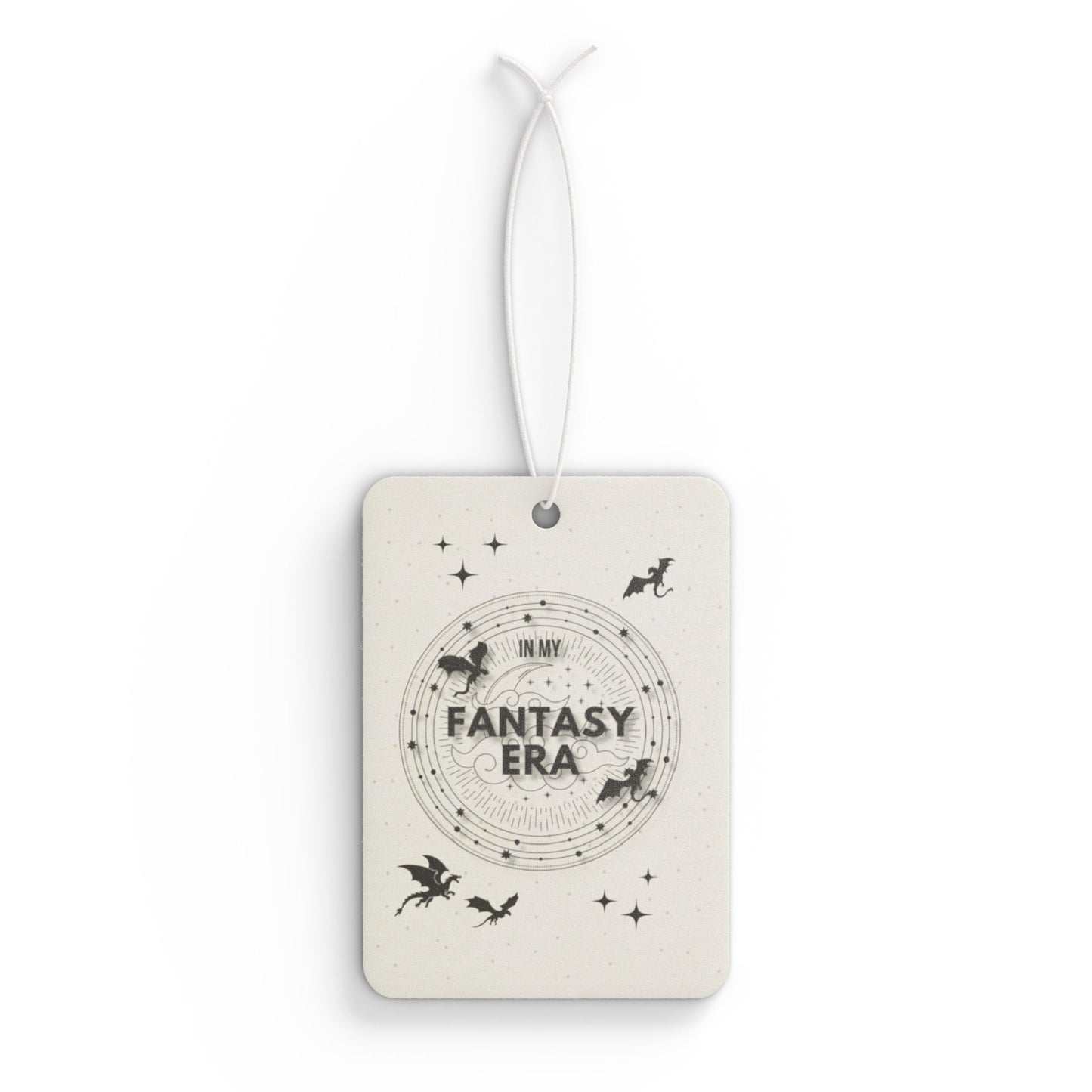 Fantasy Era Car Air Freshener – Vintage Magic Flying Creatures Scented Ornament