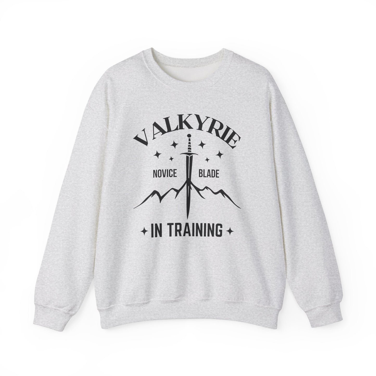 OFFICIALLY LICENSED SJM ACOTAR Merch - Valkyrie in Training Unisex Crewneck Sweatshirt