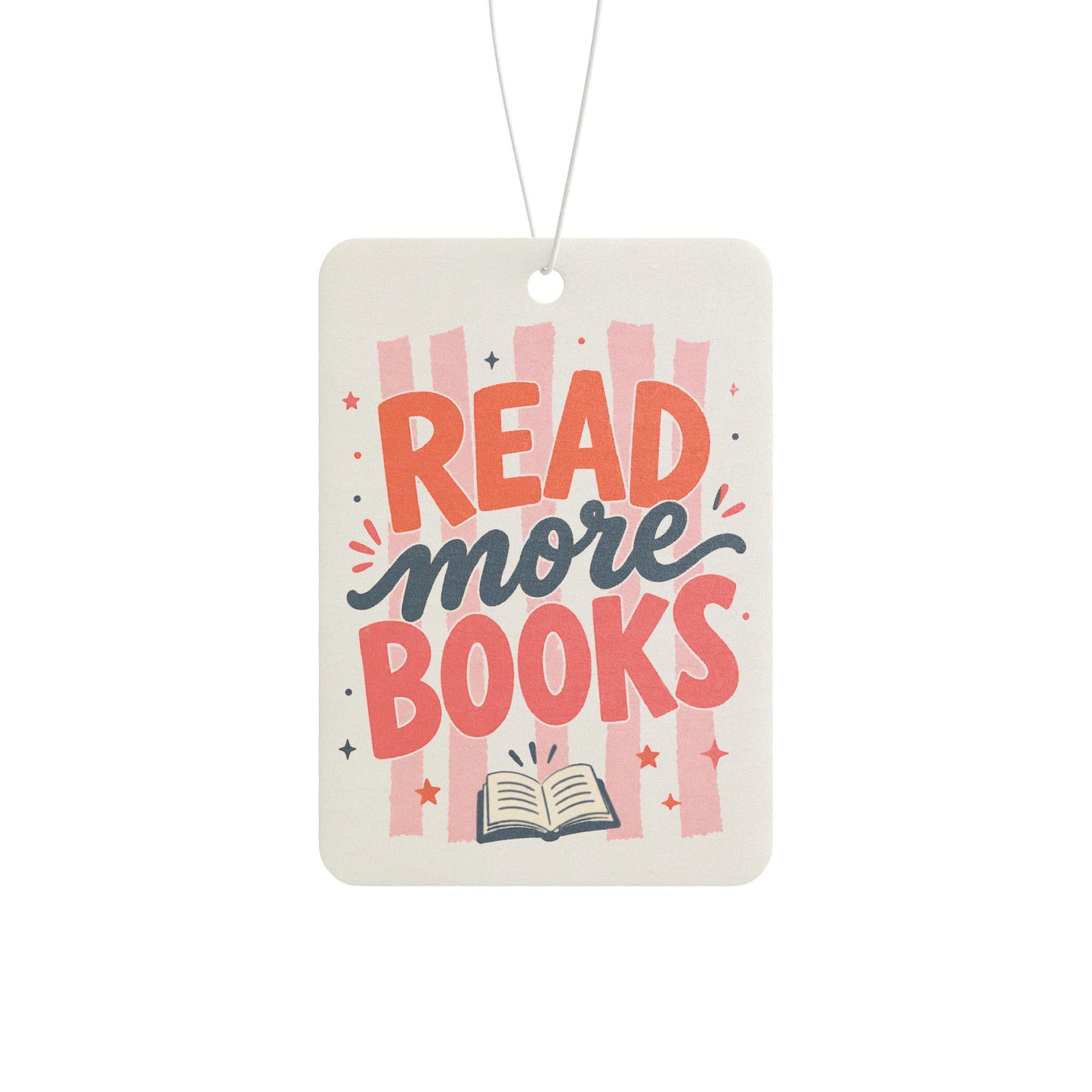 Read More Books Car Air Freshener – Literary Scented Auto Decor