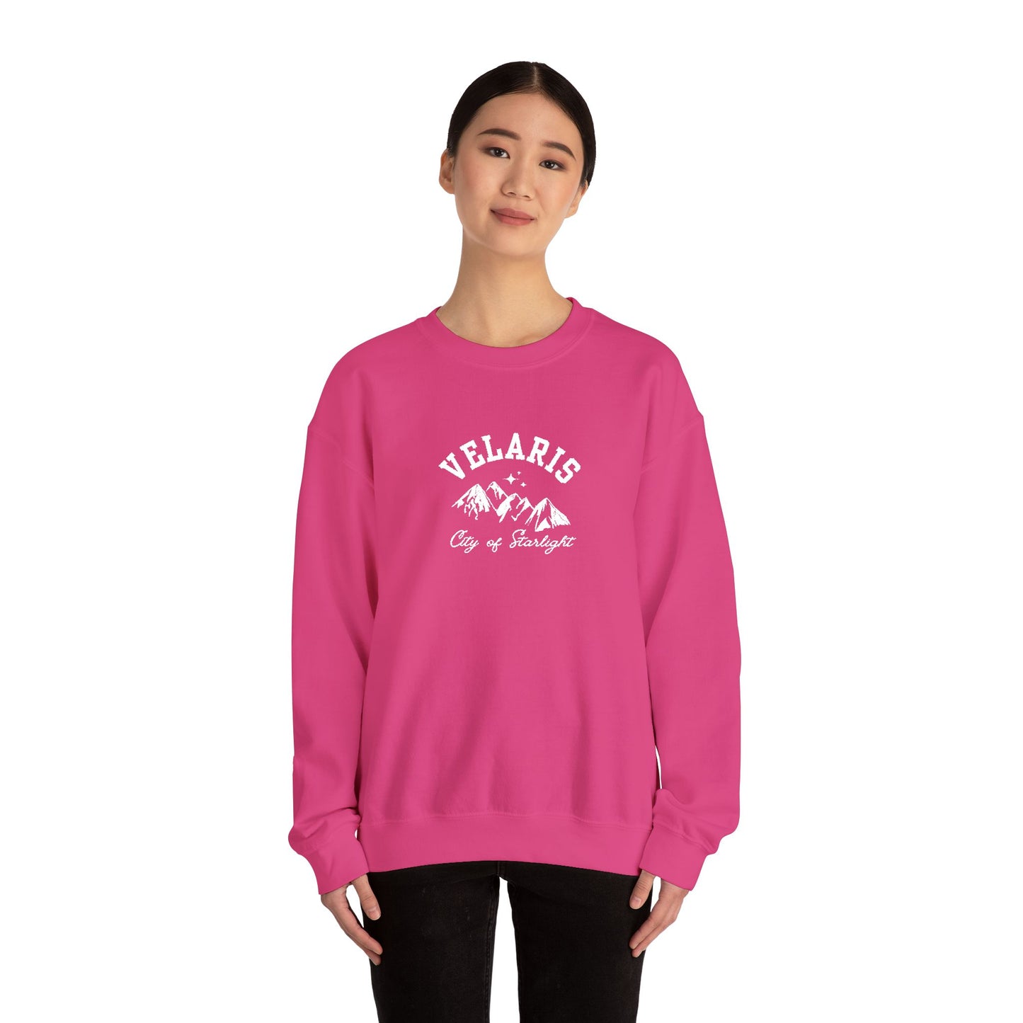 Velaris City of Starlight ACOTAR Embroidered Crewneck Sweatshirt
