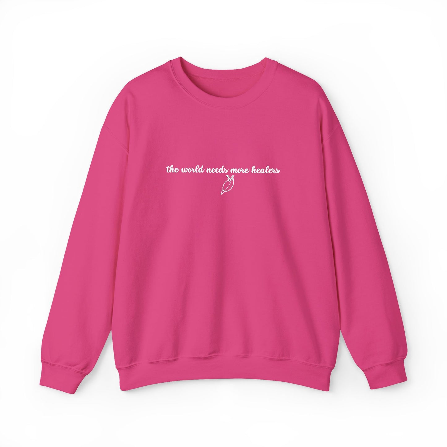 The World Needs More Healers Throne of Glass | Tower of Dawn Embroidered Crewneck Sweatshirt