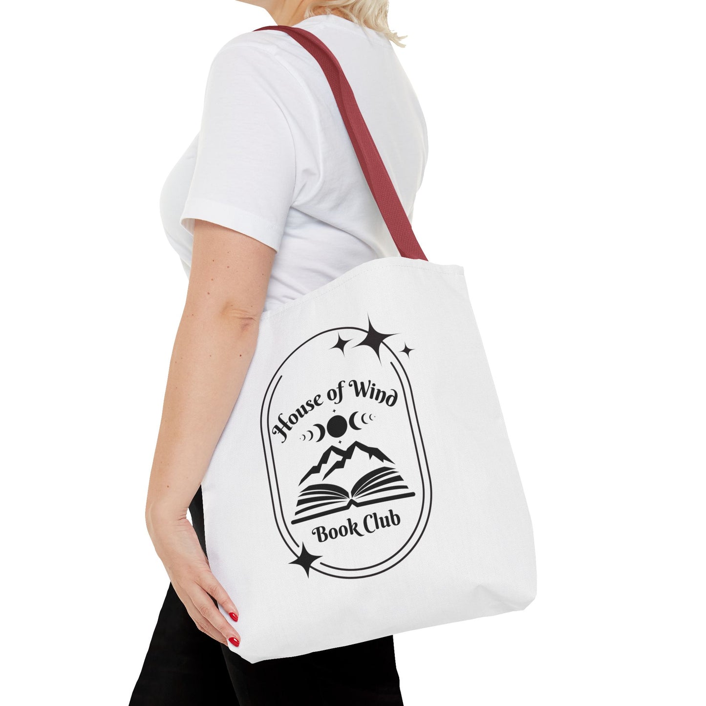 OFFICIALLY LICENSED SJM ACOTAR Merch - House of Wind Book Club Tote Bag - Stylish Canvas Carryall for Book Lovers