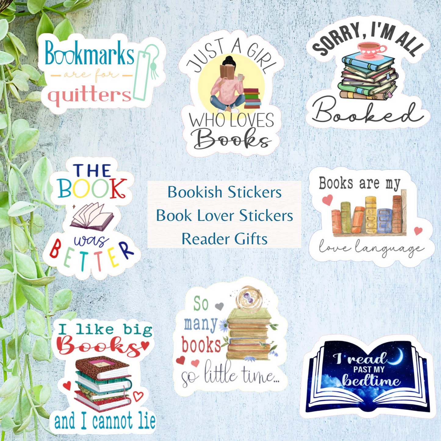 I Read Past My Bedtime | Bookish Sticker