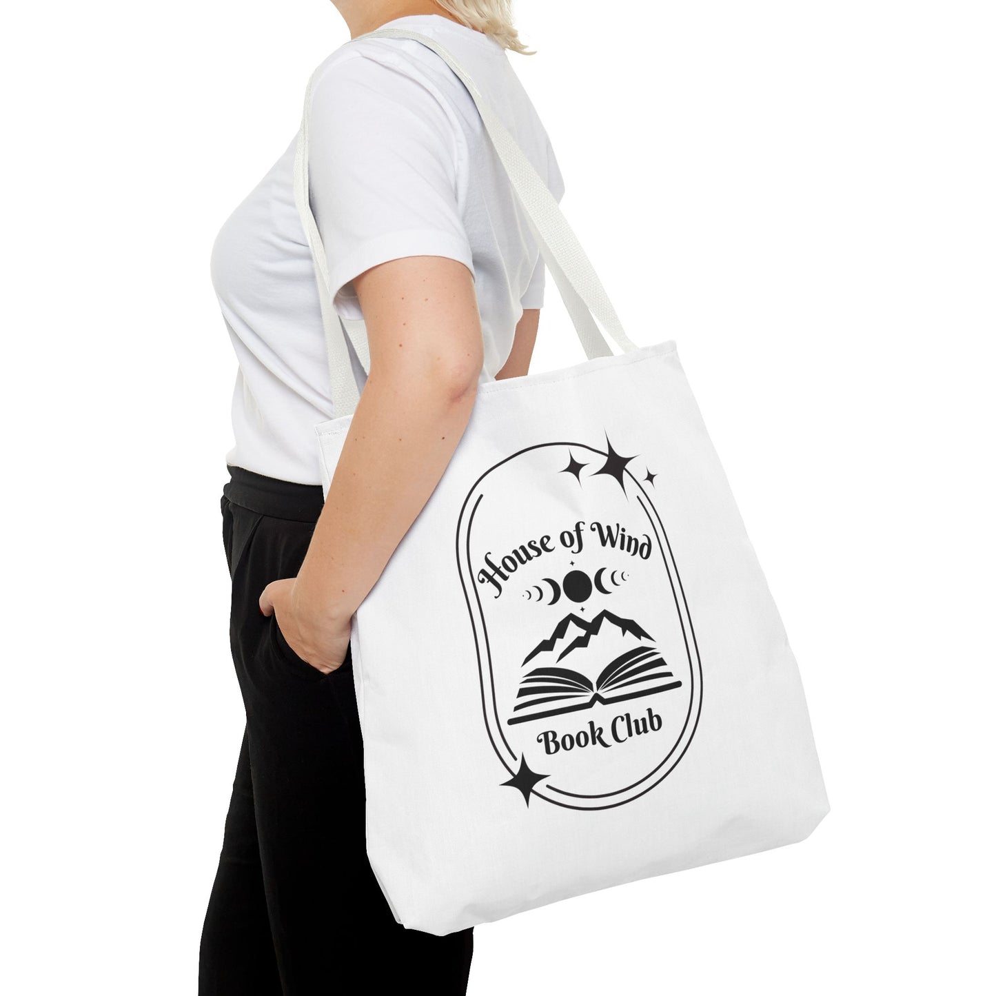 OFFICIALLY LICENSED SJM ACOTAR Merch - House of Wind Book Club Tote Bag - Stylish Canvas Carryall for Book Lovers