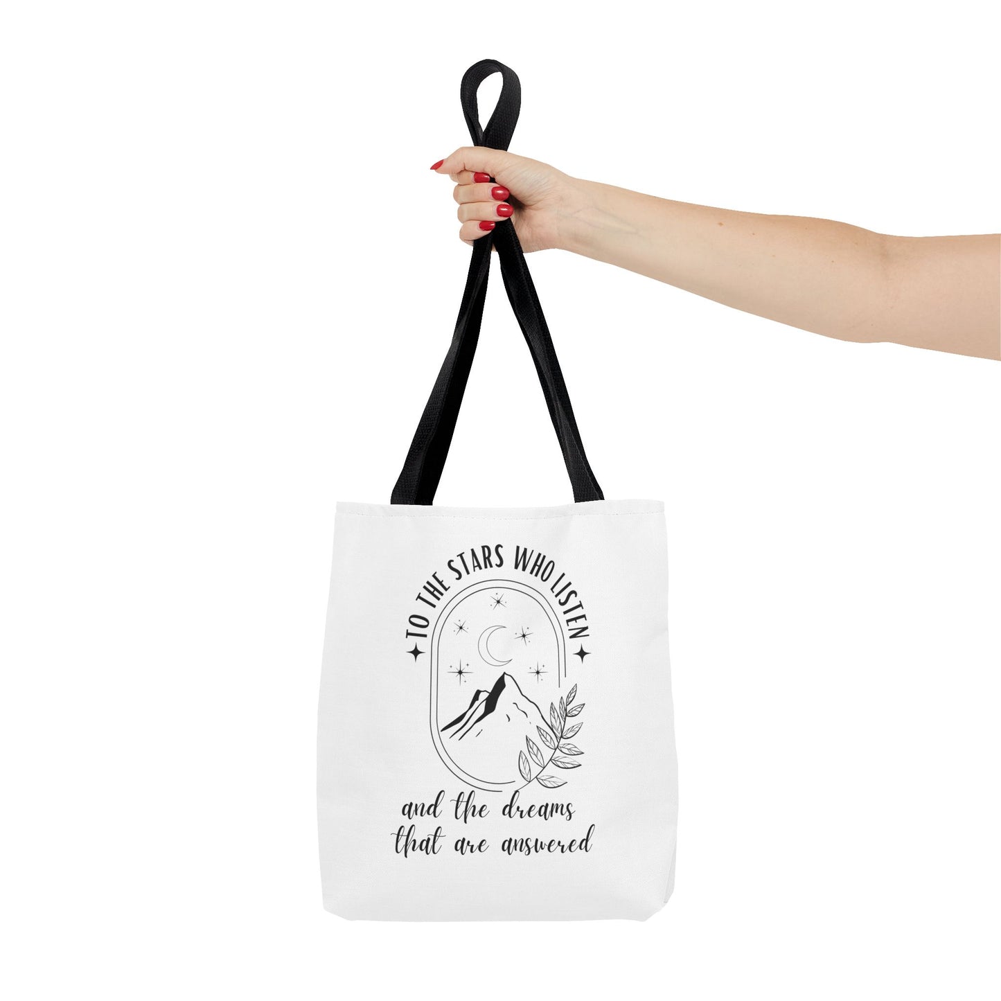 OFFICIALLY LICENSED SJM ACOTAR Merch - To the Stars Who Listen - Stylish Canvas Tote Bag for Dreamers