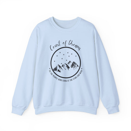 OFFICIALLY LICENSED SJM ACOTAR merch - Court of Dreams Crewneck Sweatshirt