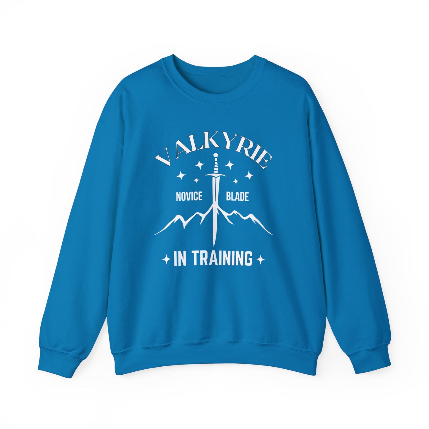 OFFICIALLY LICENSED SJM ACOTAR Merch - Valkyrie in Training Unisex Crewneck Sweatshirt