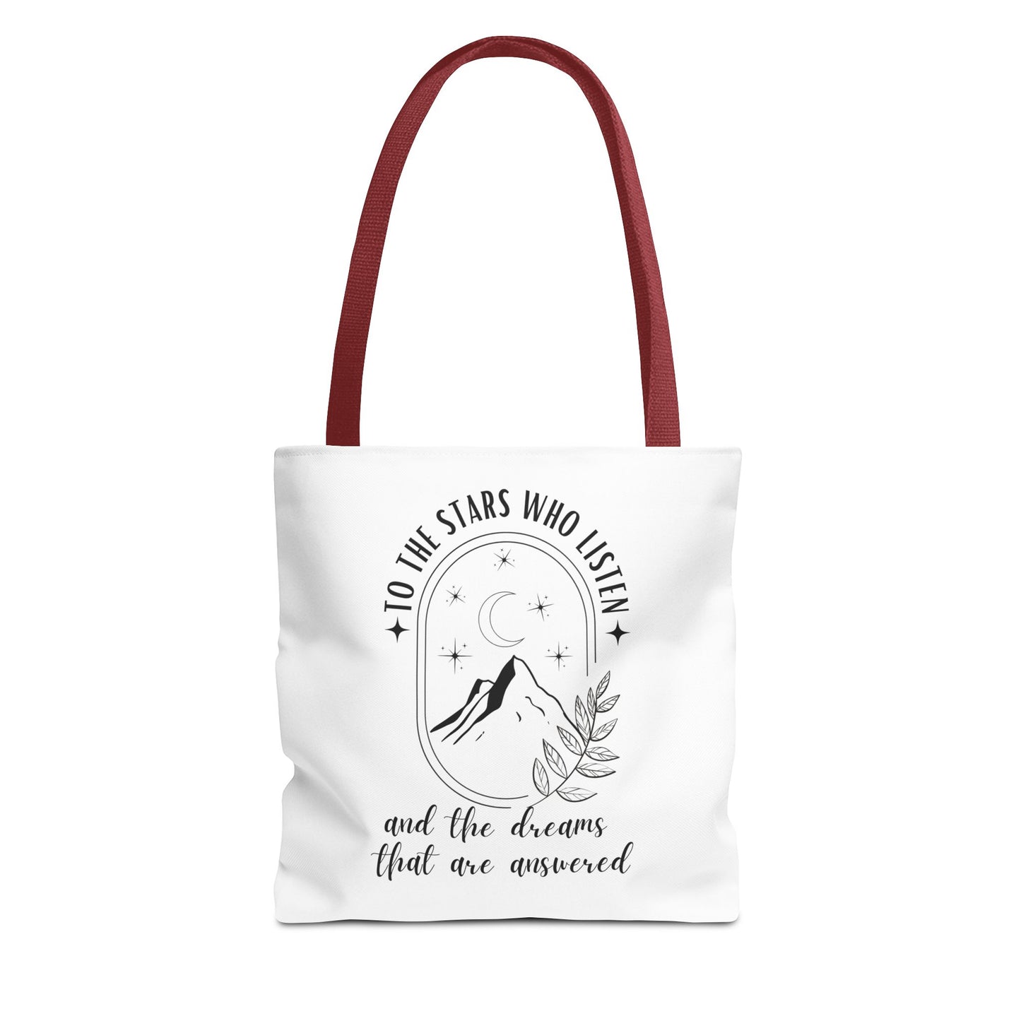 OFFICIALLY LICENSED SJM ACOTAR Merch - To the Stars Who Listen - Stylish Canvas Tote Bag for Dreamers